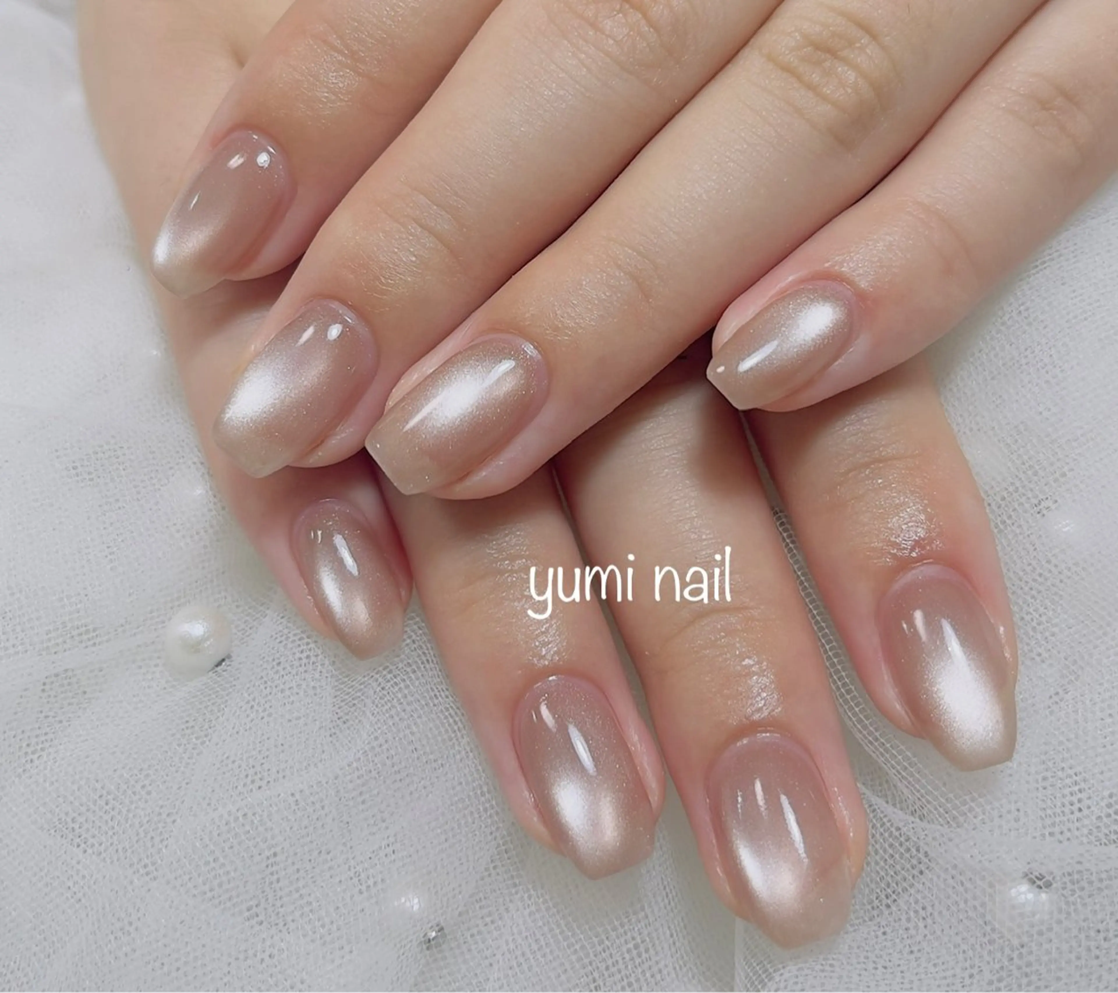 ネイル 𝐲𝐮𝐦𝐢🎀 長さ出しデザイン専門のネイルデザイン