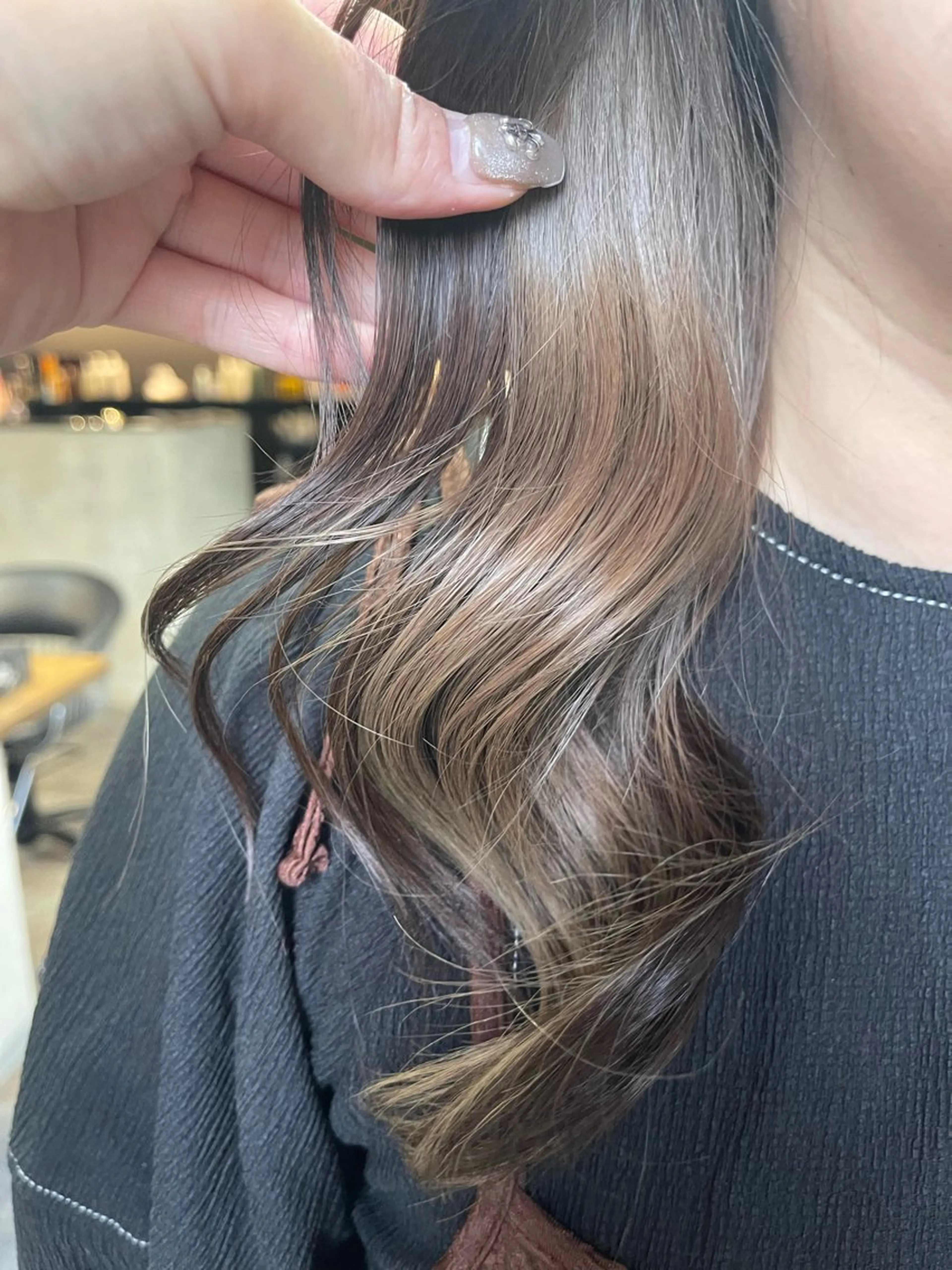 ロング カラー インナーカラー ヘアカラー Felice Erikaのヘアスタイル