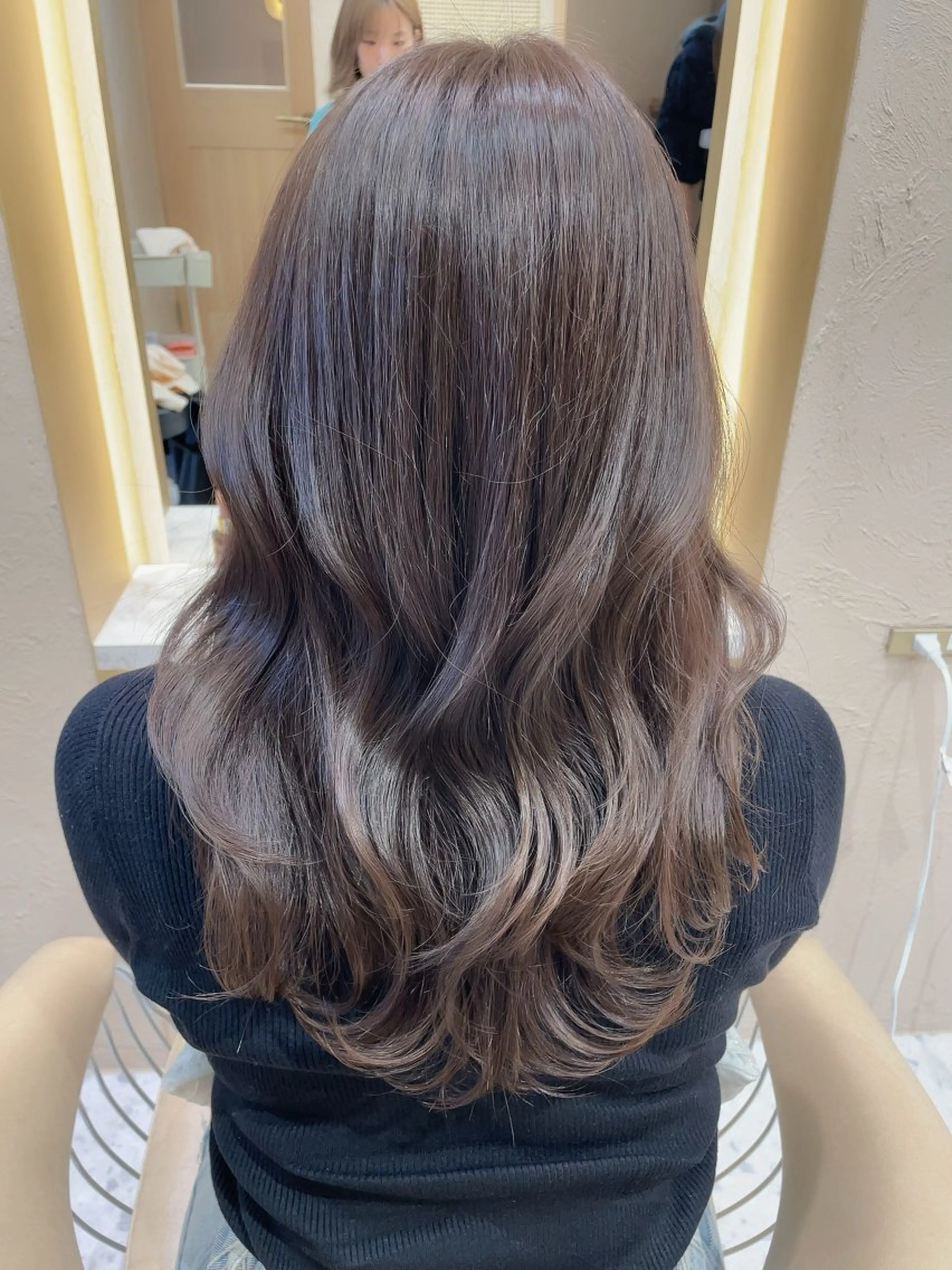 セミロング カラー カット ヘアカラー トリートメント 韓国ヘア/髪質改善 /Harunaのヘアスタイル