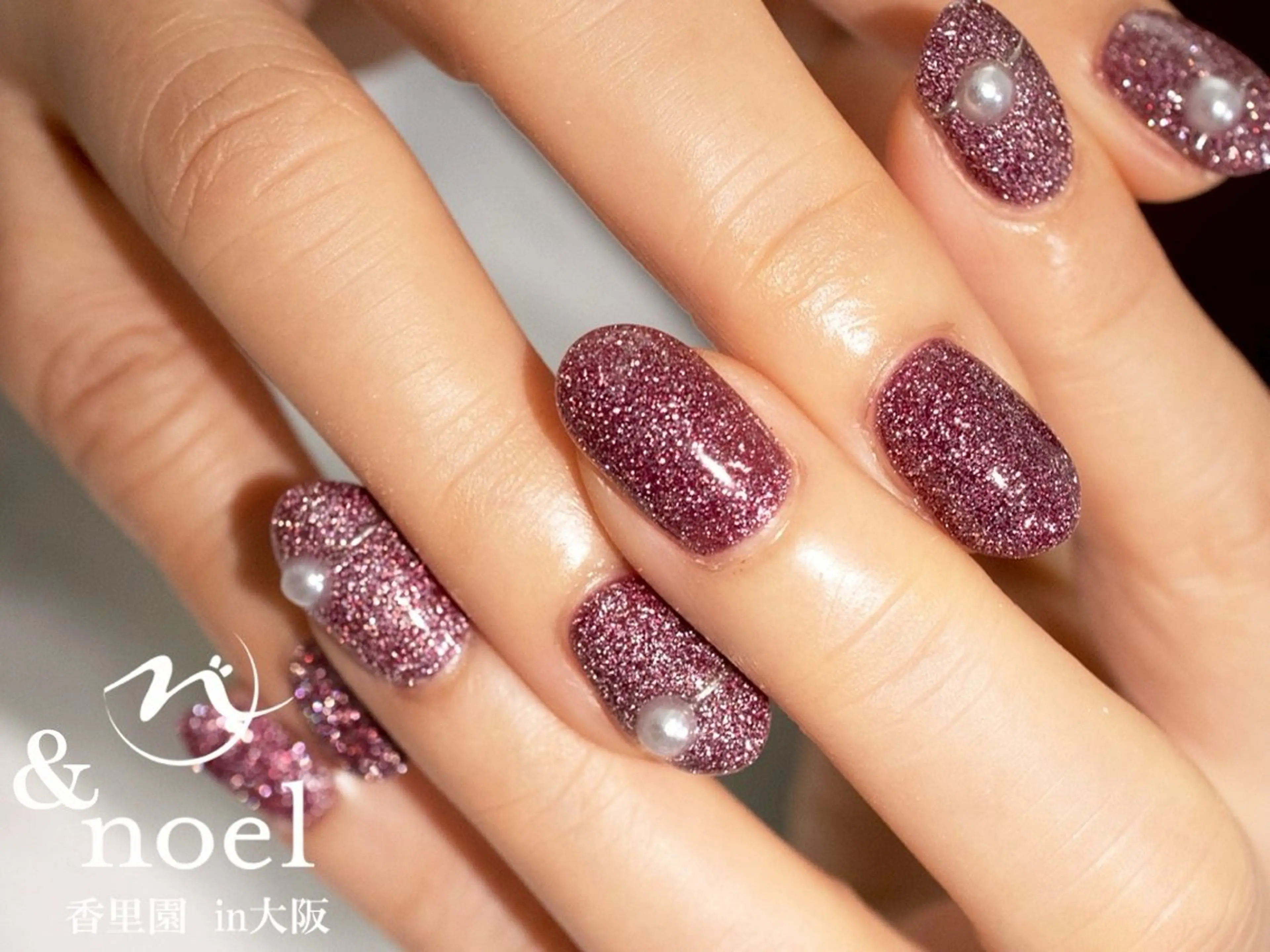 ネイル ハンドネイル Nailsalon  &Noel所属・もも 🍑のネイルデザイン