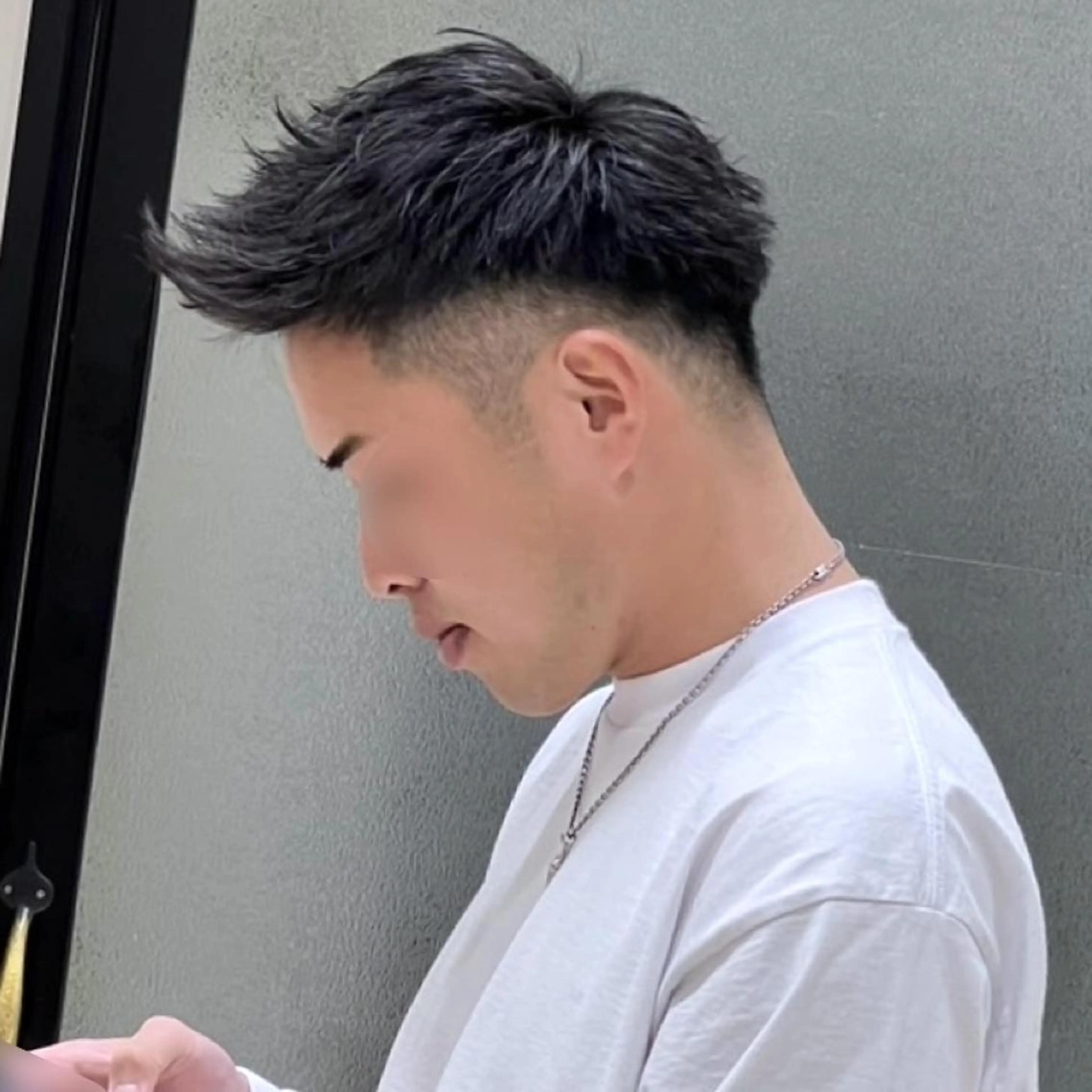 メンズ ショート モヒカン メンズ特化/勝田駅/ 佐和駅/鈴木輝瑠/のヘアスタイル