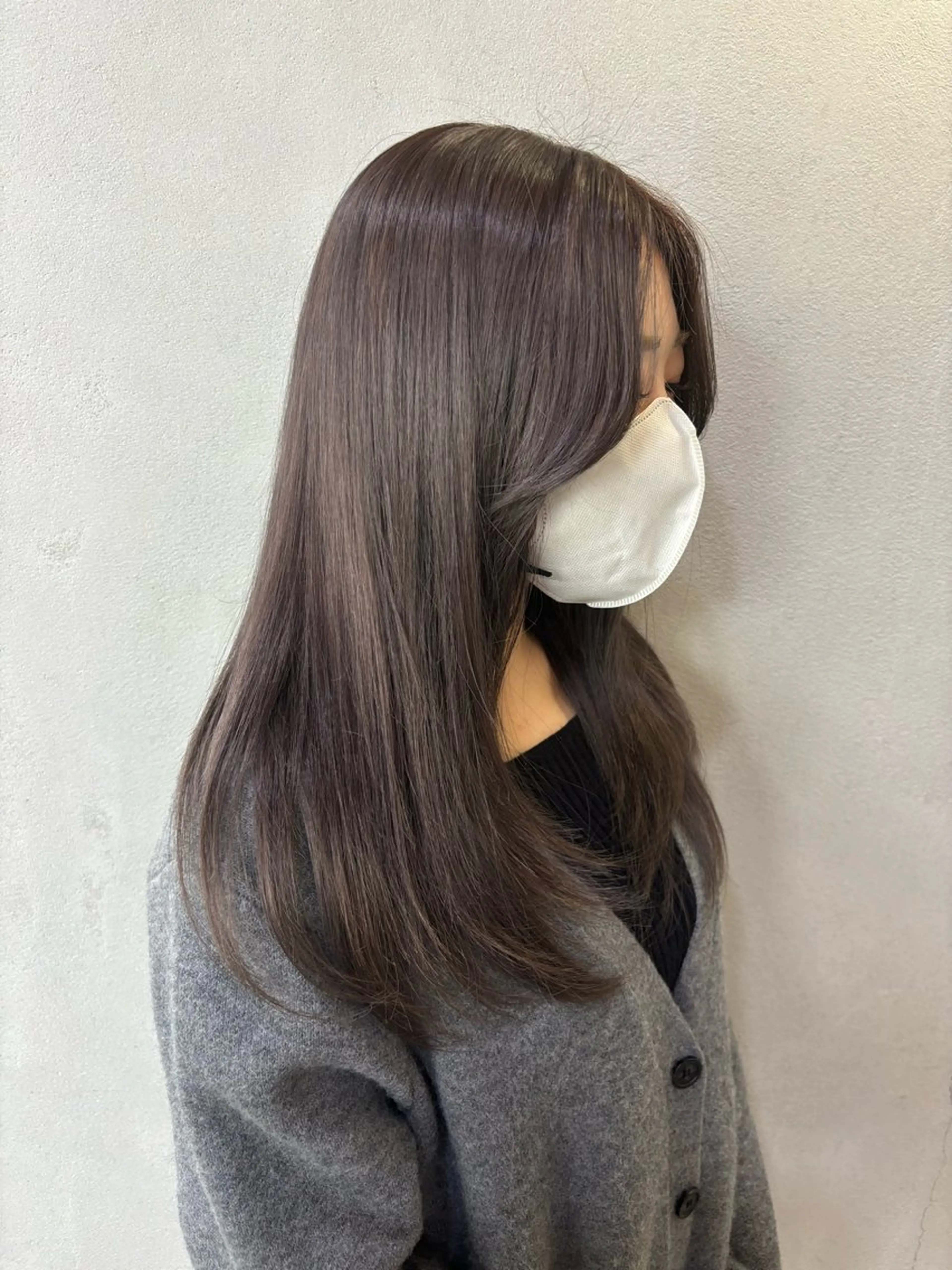 セミロング カラー mono / Manatoのヘアスタイル