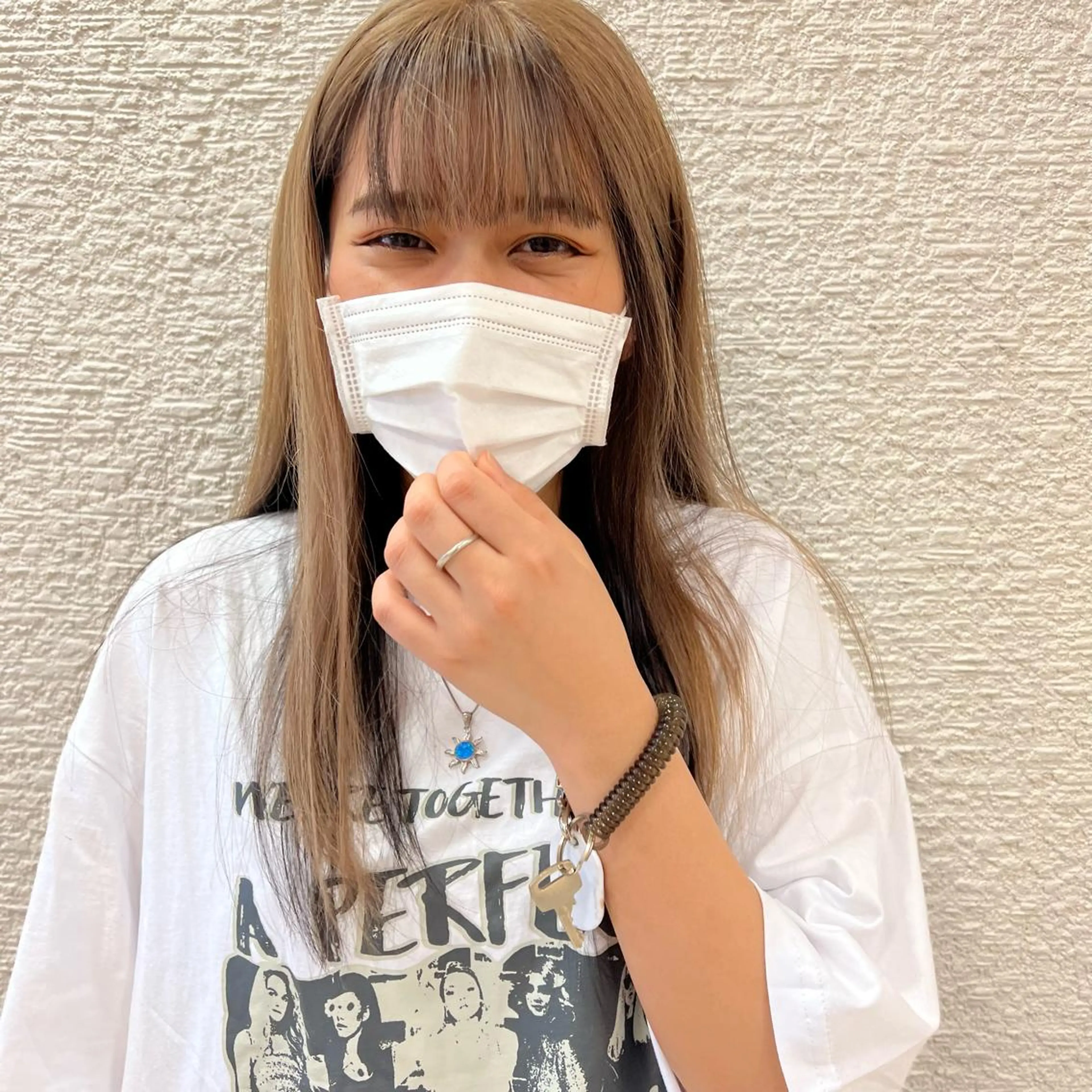 ロング カラー ベージュカラー インナーカラー ミルクティーベージュ ヘアカラー トリートメント 似合わせ.ﾍｱｾｯﾄ 得意🌹井上美沙のヘアスタイル