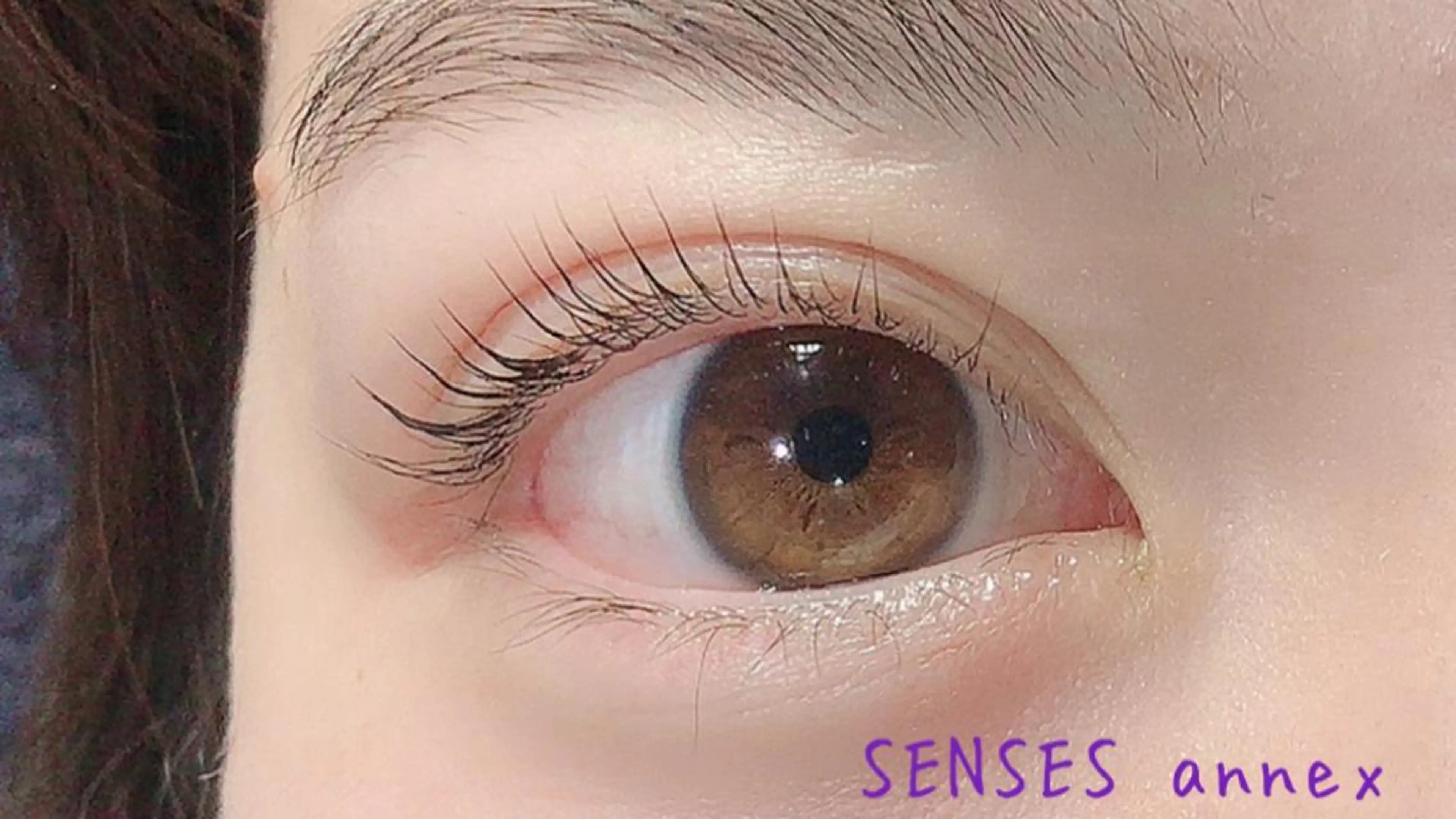 マツエク・マツパ パリジェンヌラッシュリフト SENSES_ WAKAのマツエク・マツパデザイン