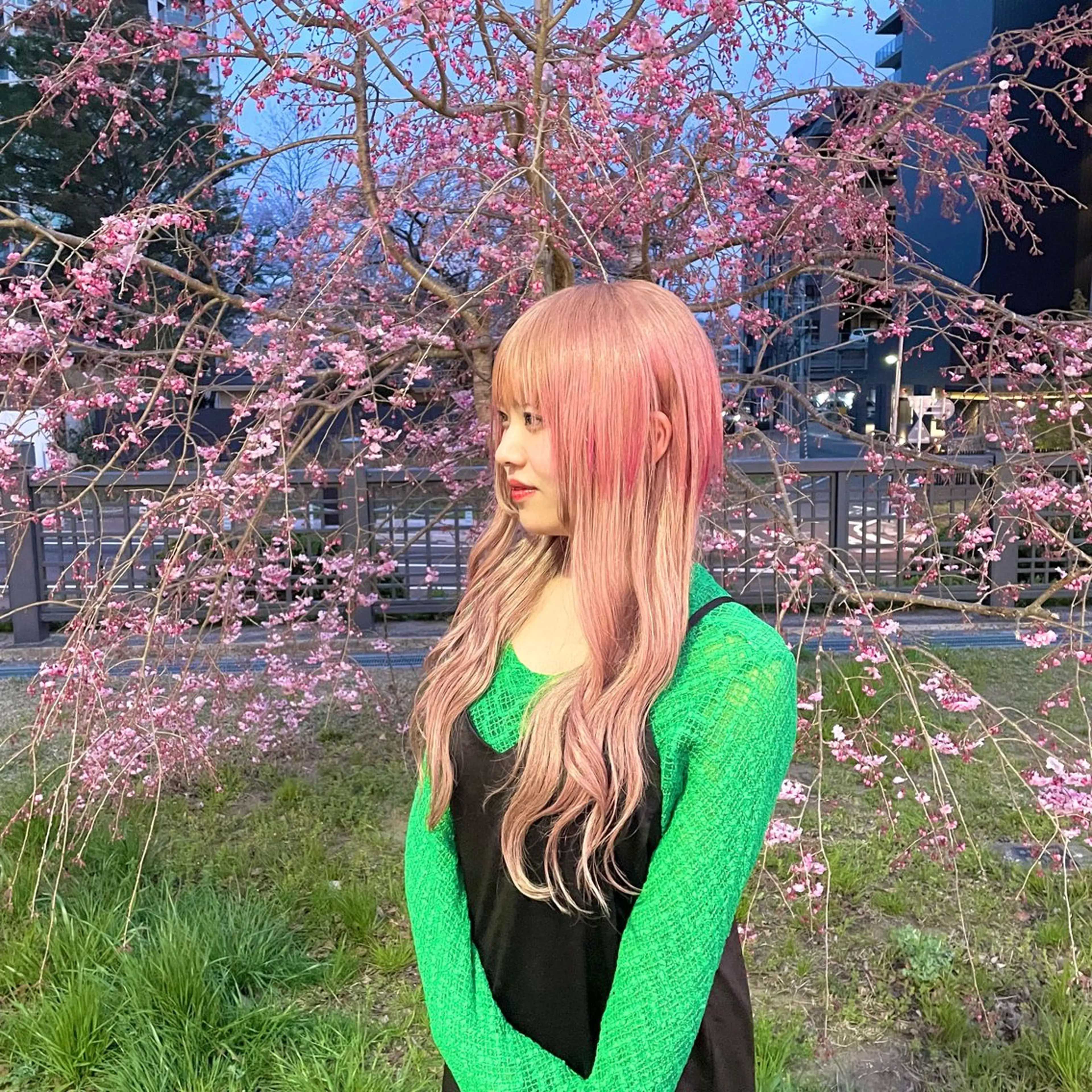 ロング カラー エクステ GO TODAY仙台一番町店所属・【仙台オタク美容師】 ゆさこのかのヘアスタイル