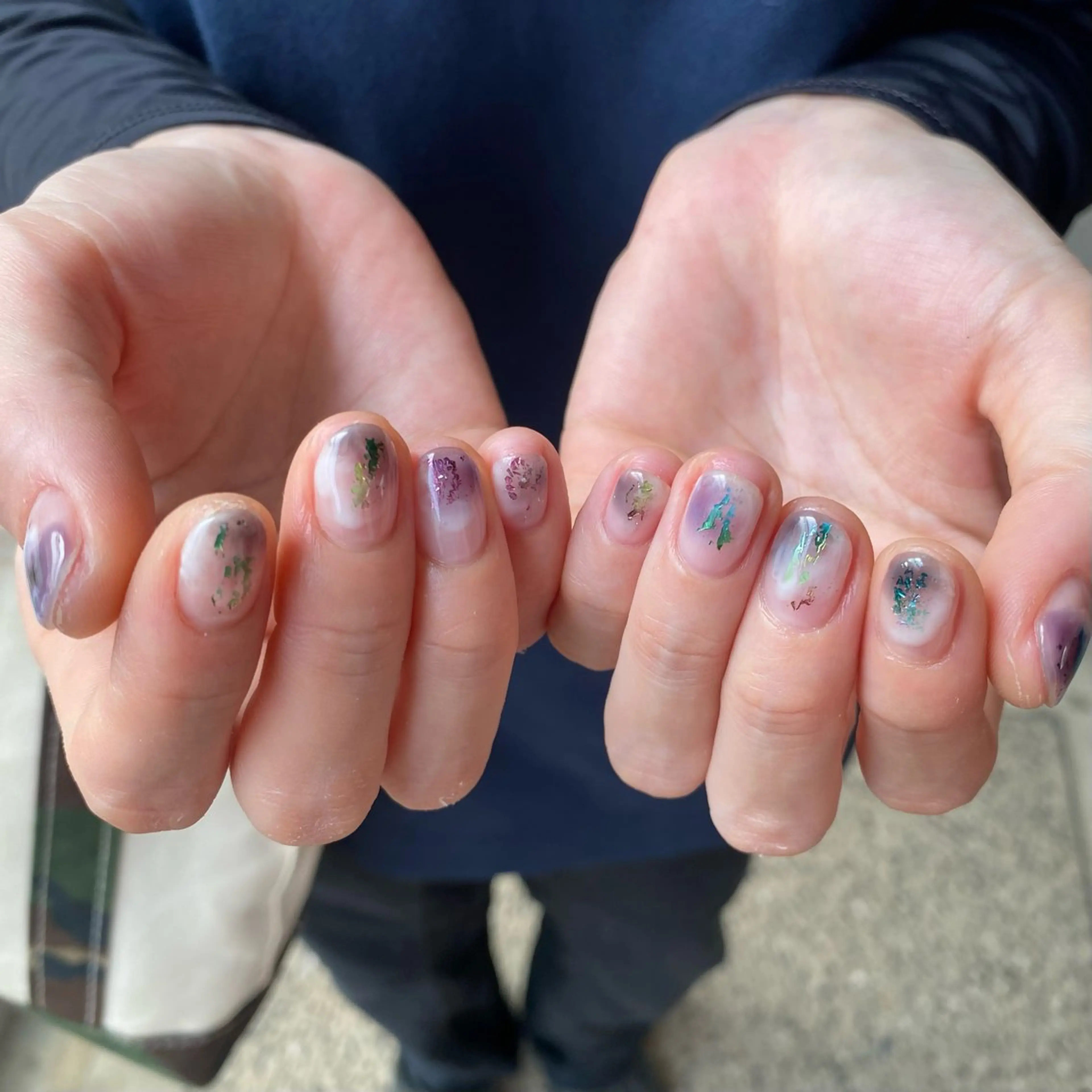 ネイル アートネイル soleil所属・舞鶴 奈々美のネイルデザイン