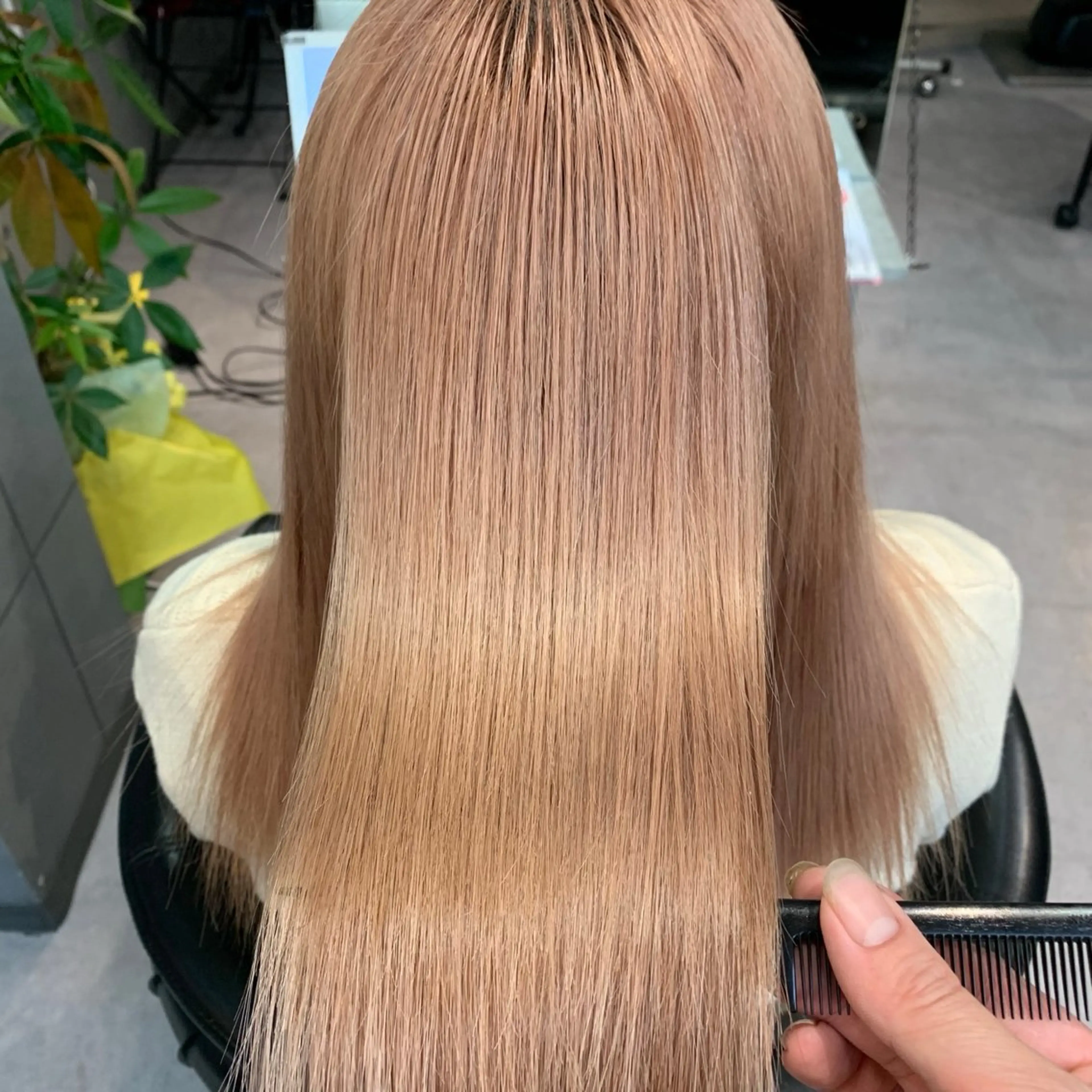 ミディアム 髪質改善 Violus GINZAのヘアスタイル