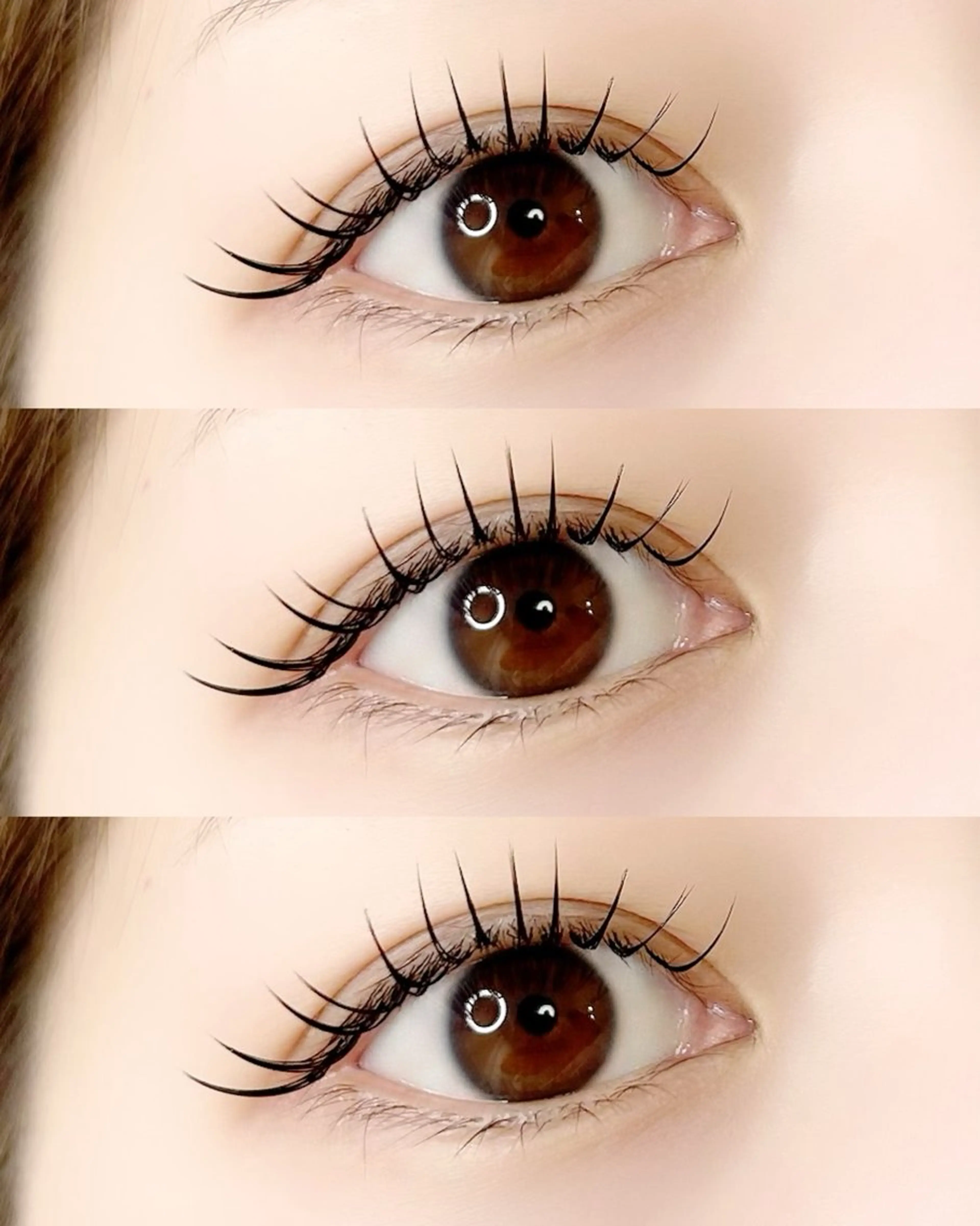 マツエク120本の写真