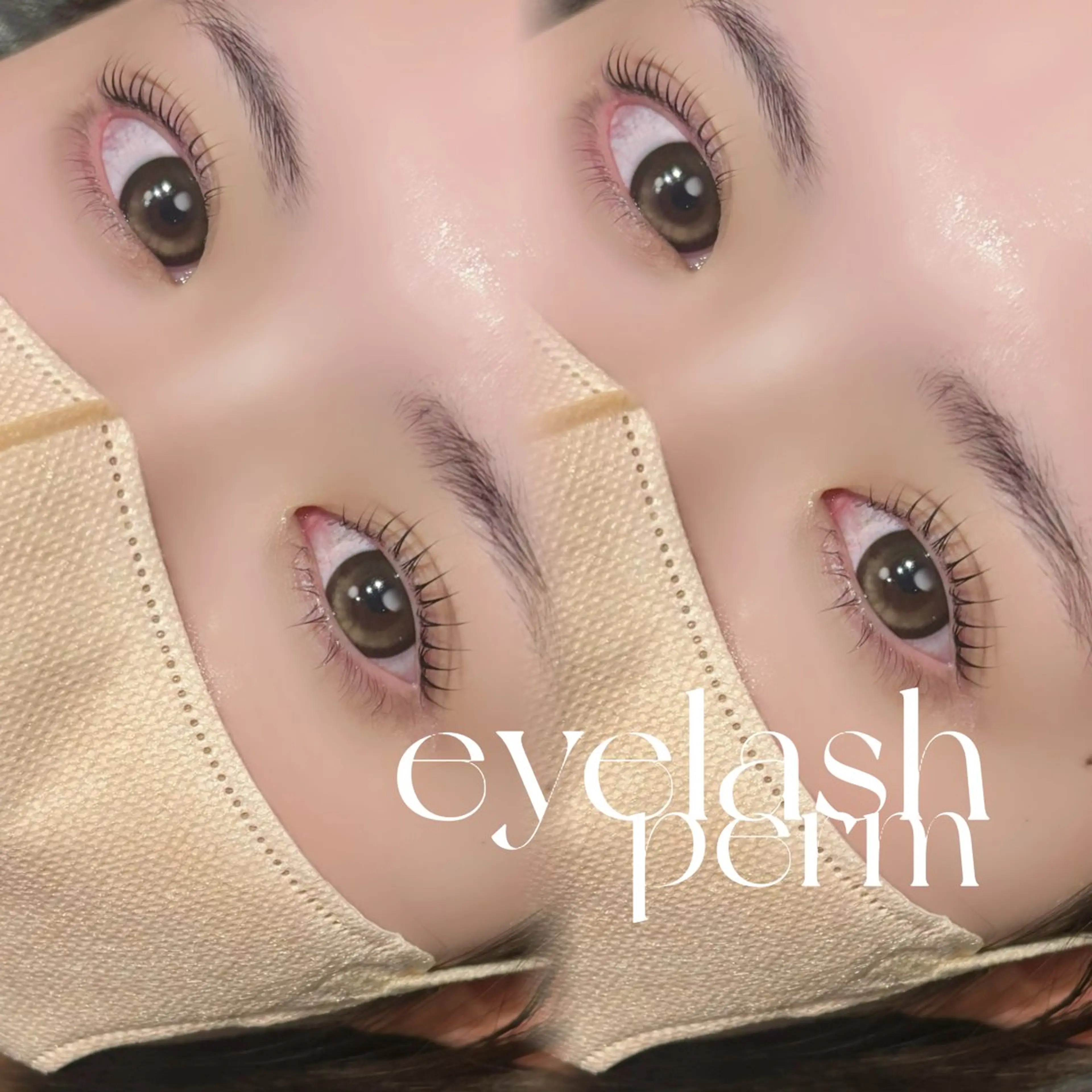 【限定Menu🎀♡】 お目元に合わせて選べるまつ毛パーマ＋下まつ毛パーマ♡の写真