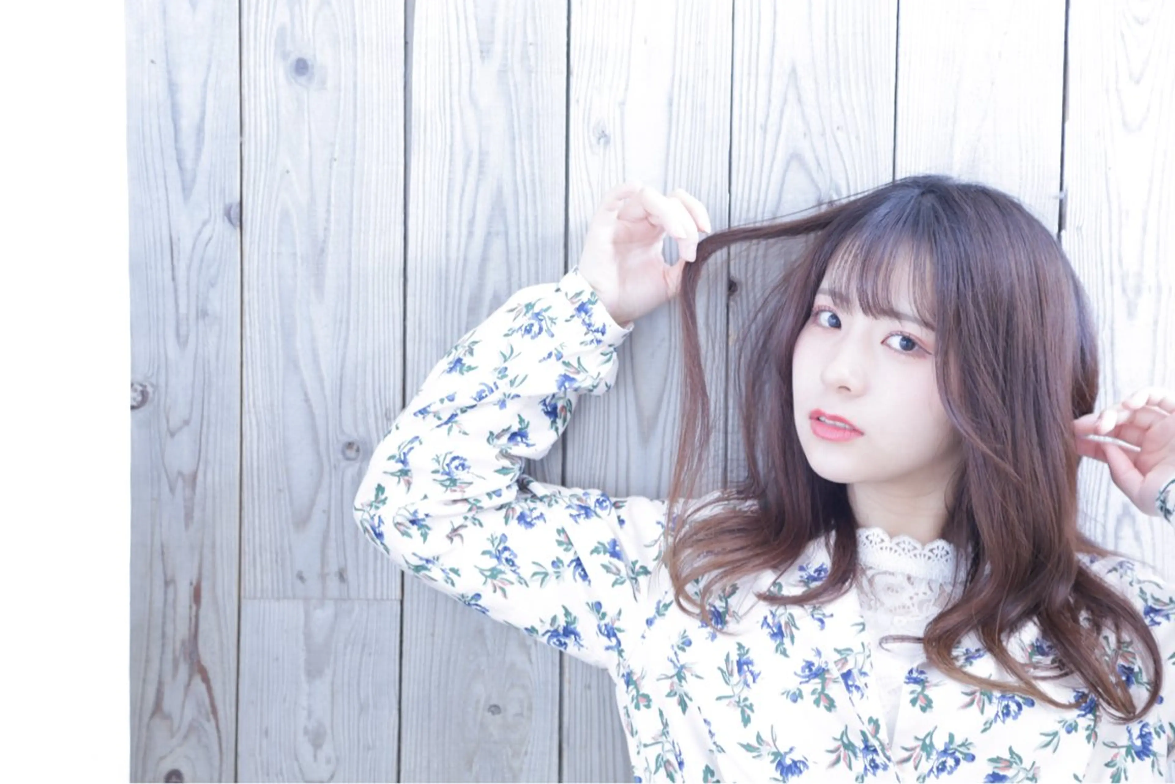 ミディアム 石沢 知康のヘアスタイル