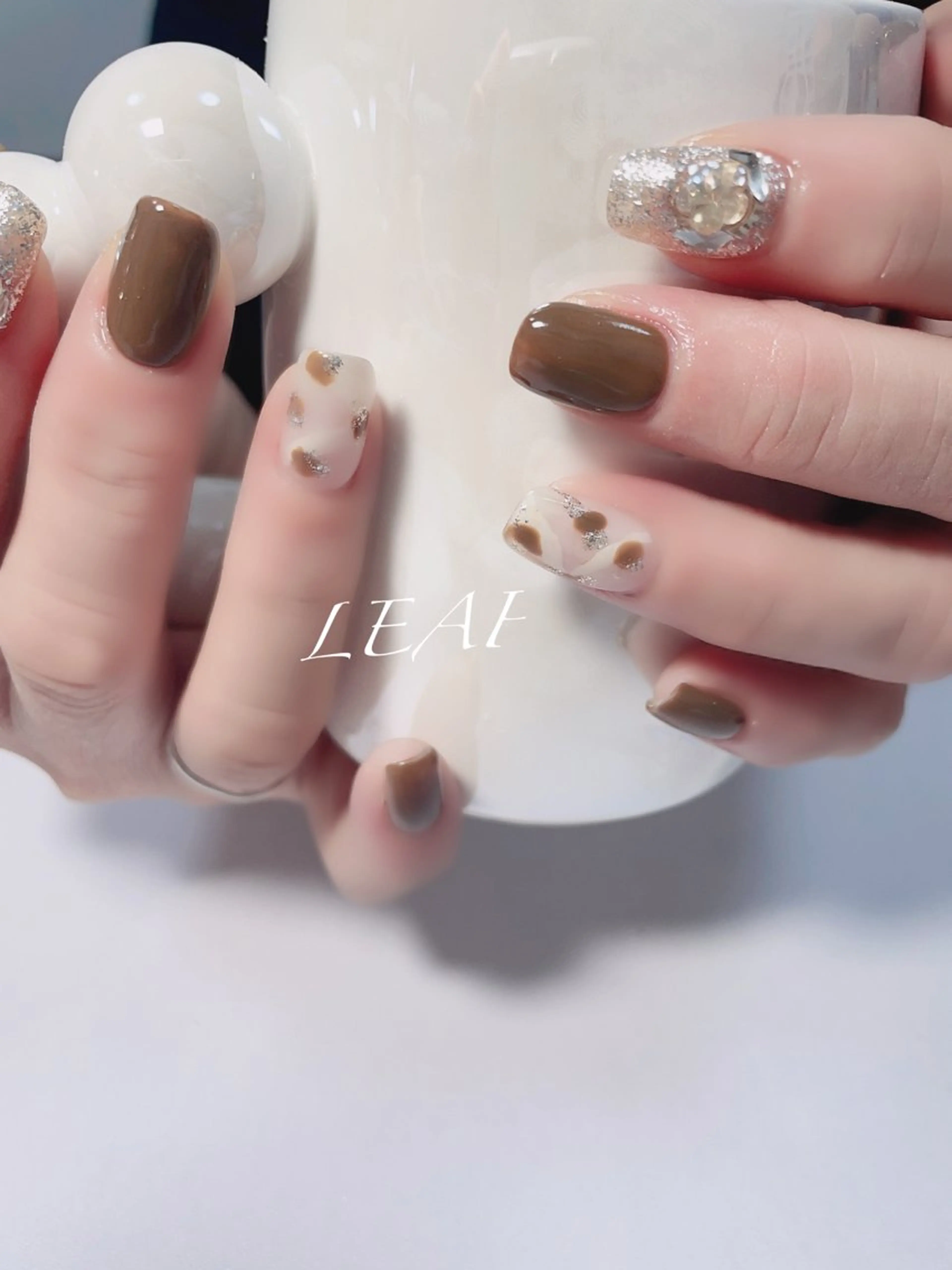 ネイル LEAF🍃 リーフのネイルデザイン