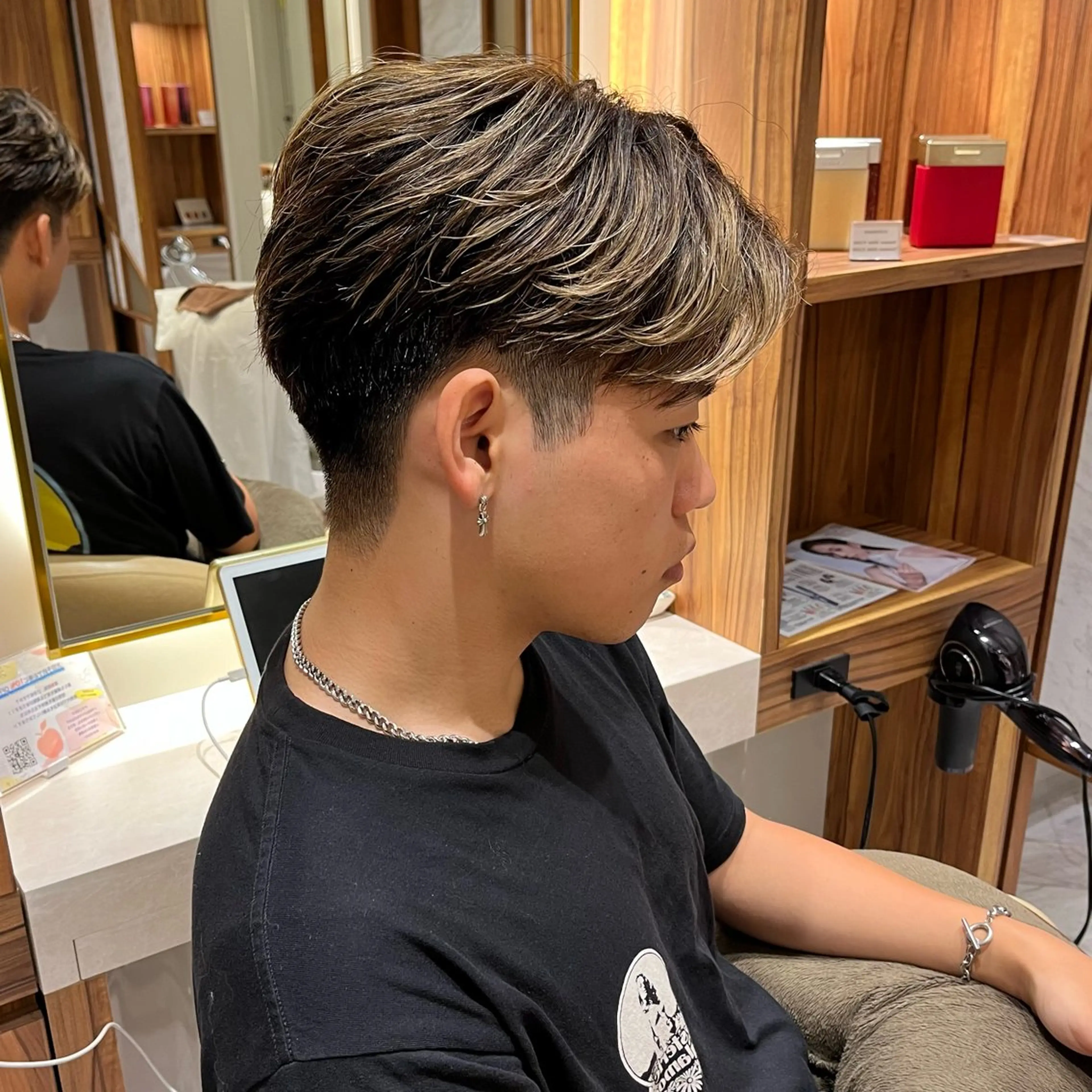 メンズ 冨井 ほのかのヘアスタイル