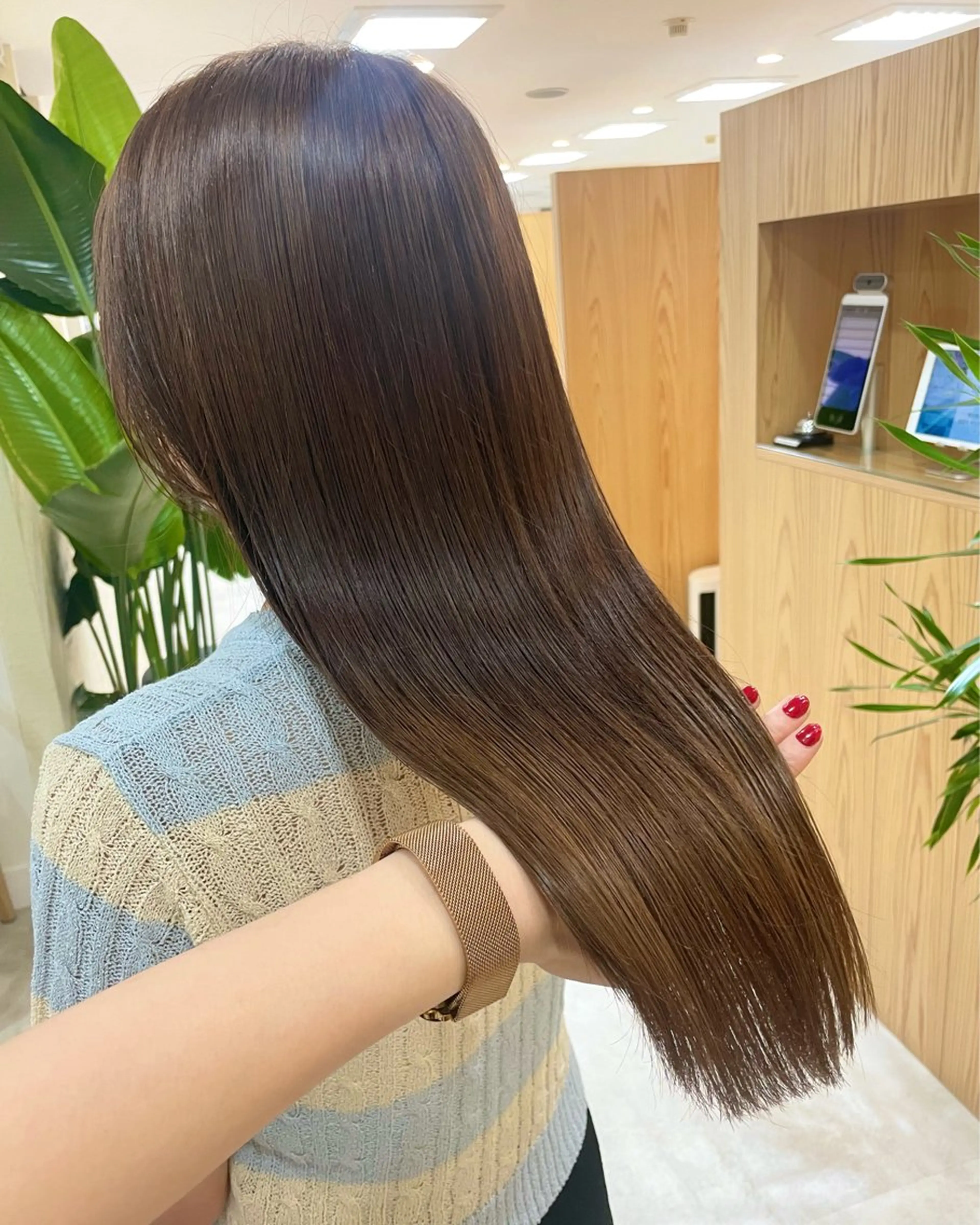 セミロング トリートメント トリートメント 東京の技術を 京都で✂︎🕊️💖のヘアスタイル