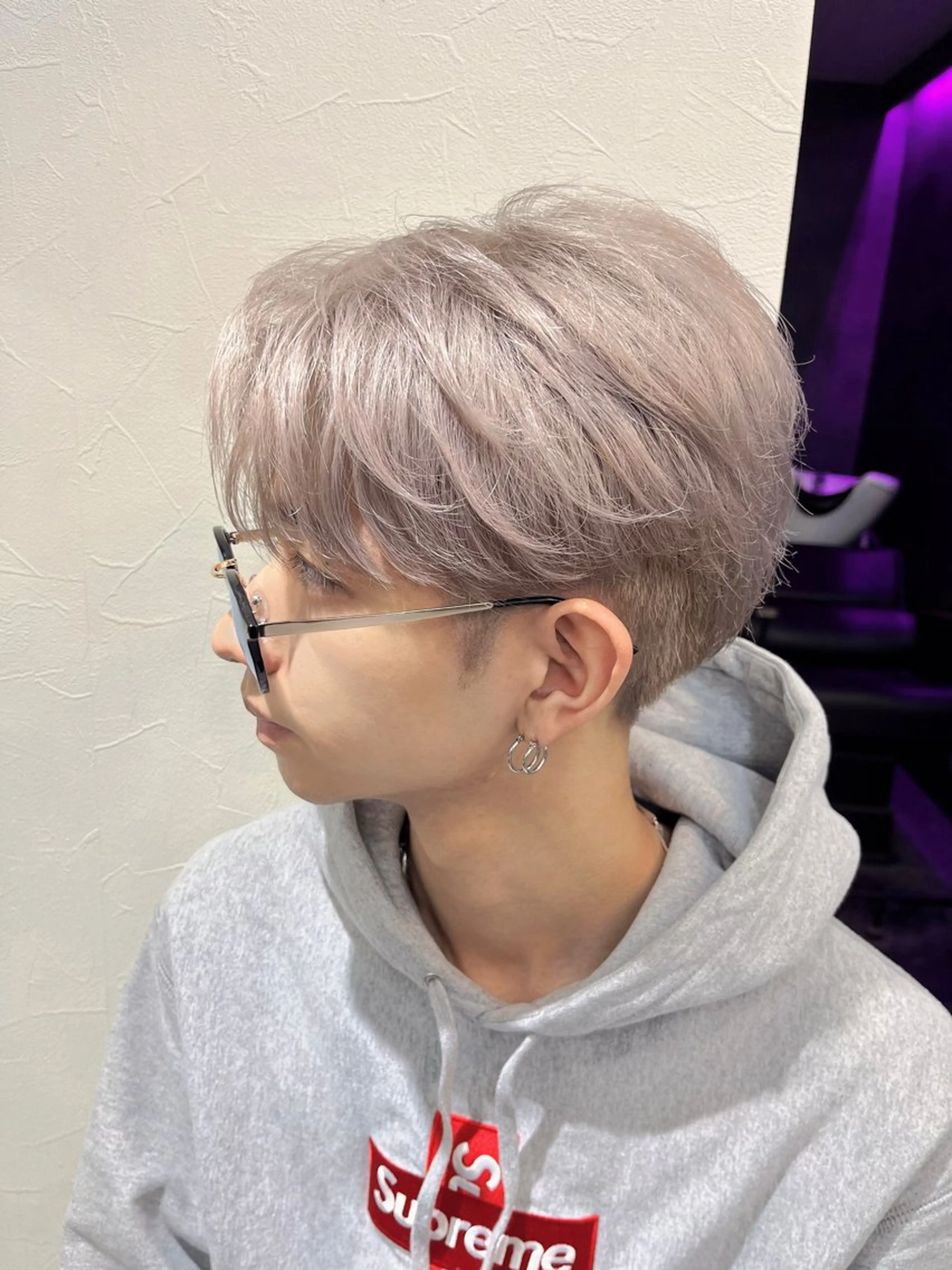 カラー メンズ カット ヘアカラー メンズカットカラー 心斎橋/松平和樹のヘアスタイル