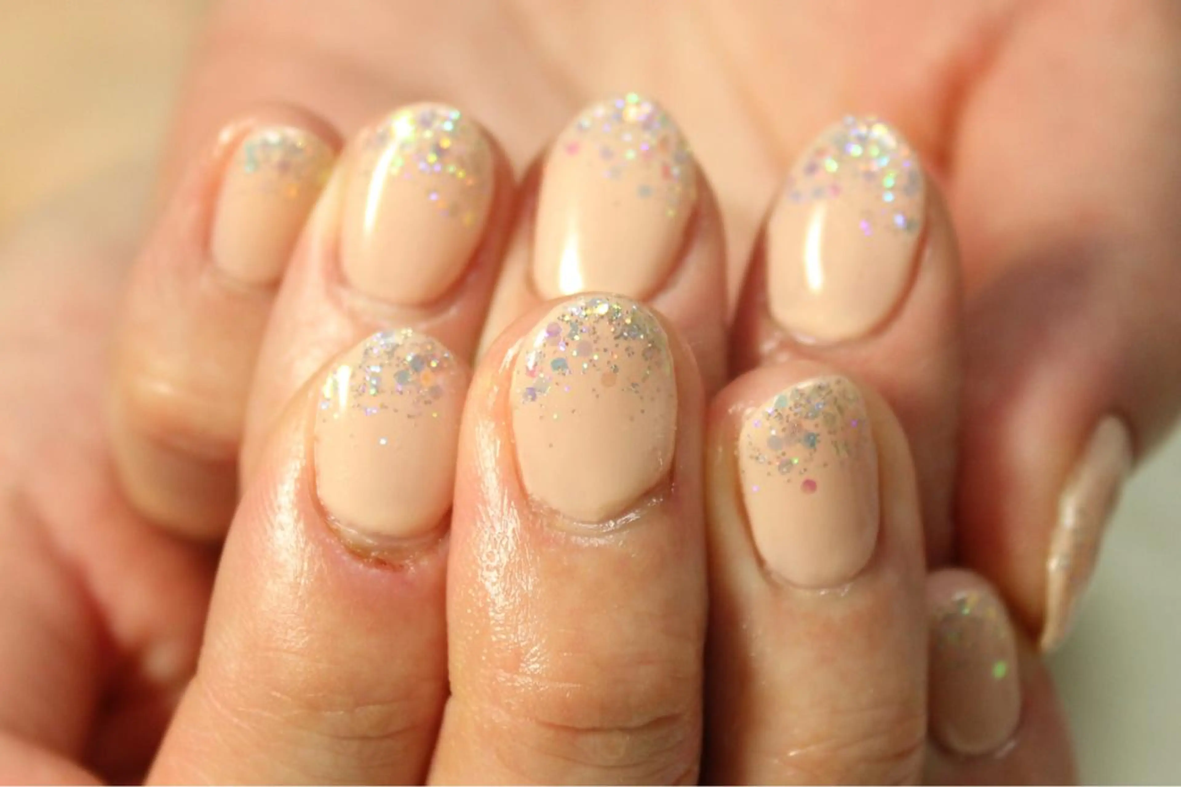 ネイル ラメ(グリッター) ハンドネイル Ｋ minamiのネイルデザイン
