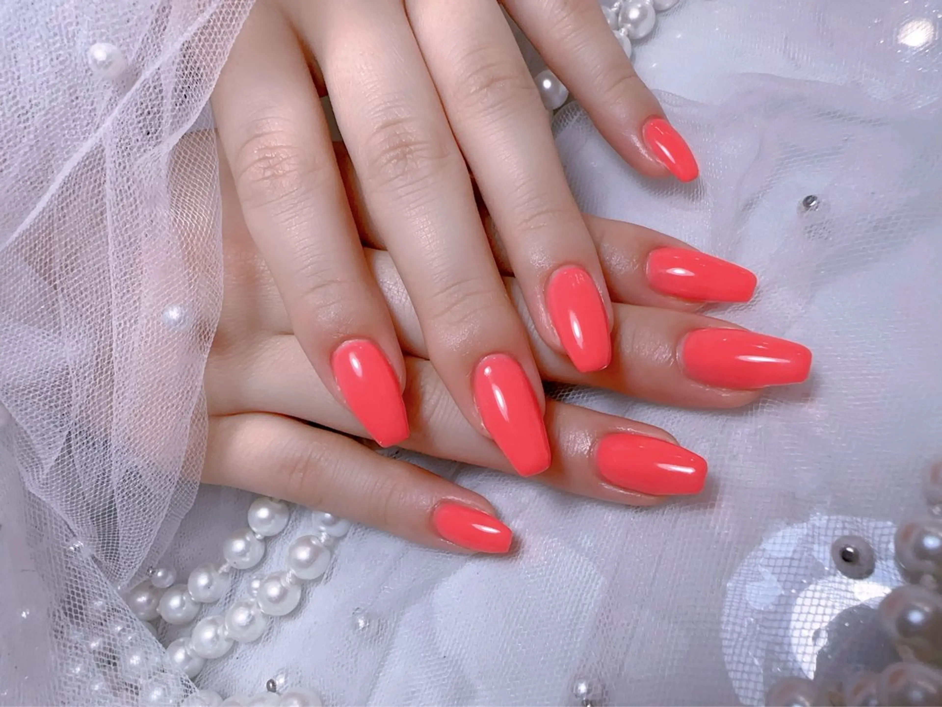 ネイル ワンカラーネイル You&Me Miyuのネイルデザイン