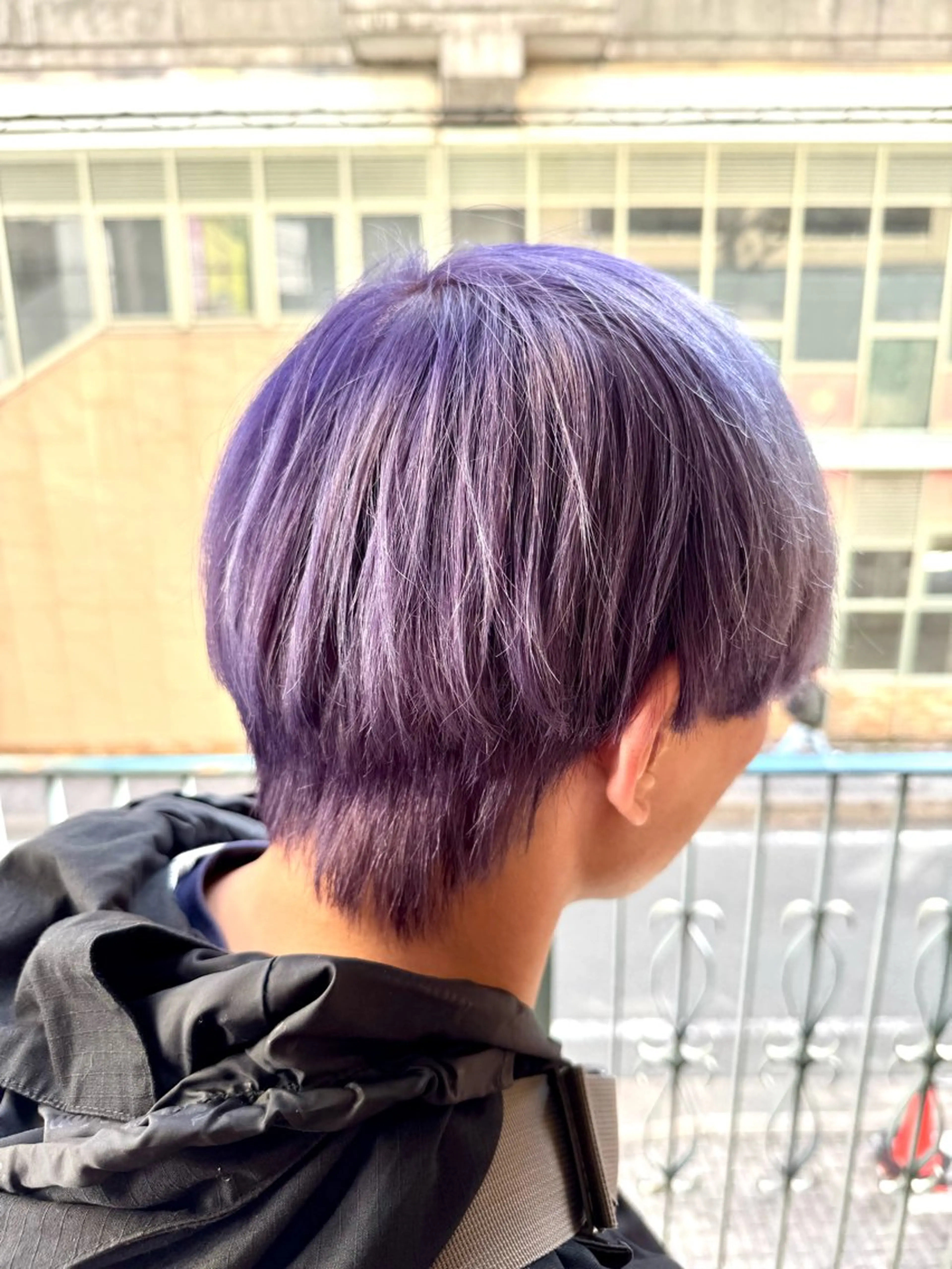 ショート カラー メンズ Oli-Oli 大田のヘアスタイル