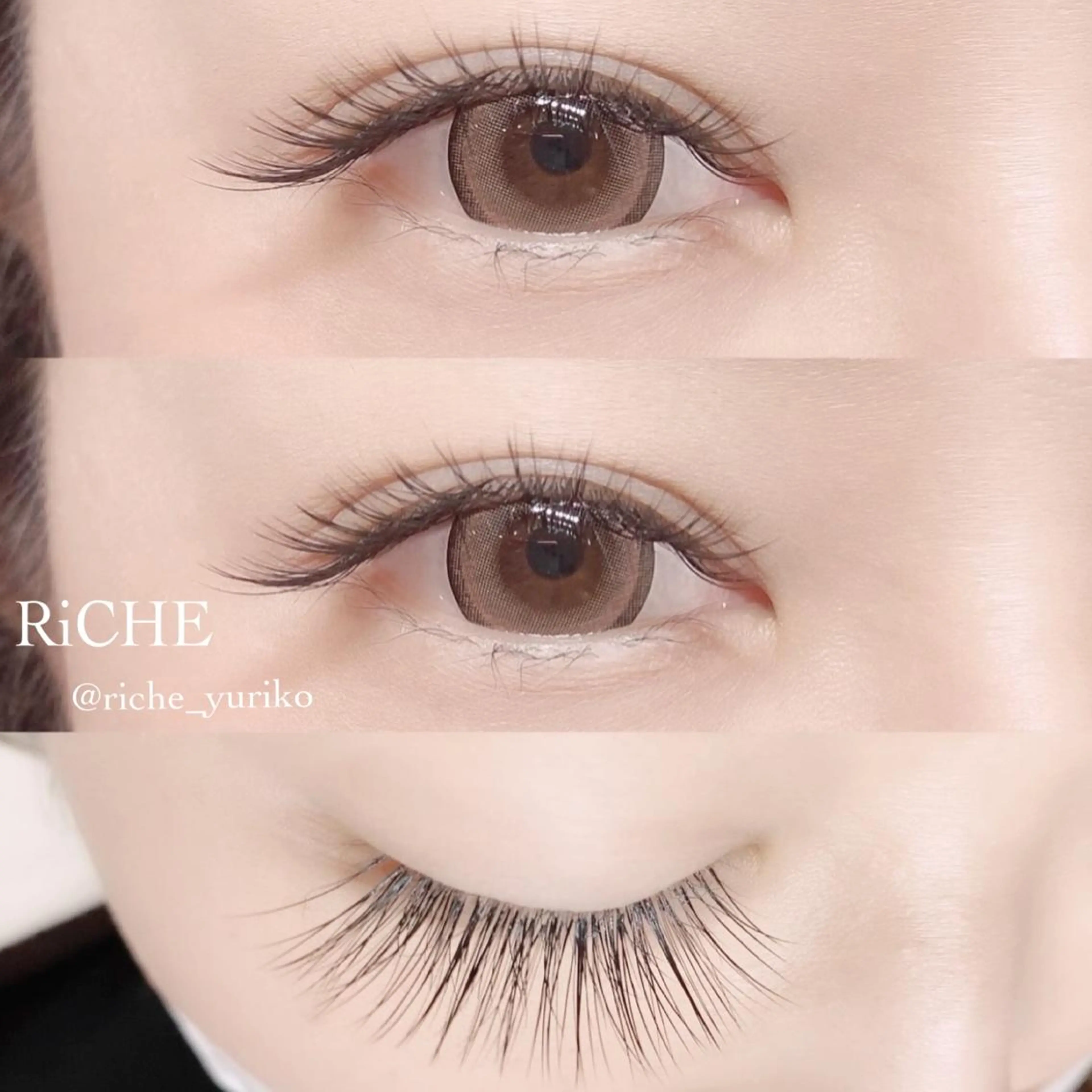 マツエク・マツパ RiCHE吉祥寺店所属・Yuriko⭐️ まつげ/眉毛のマツエク・マツパデザイン