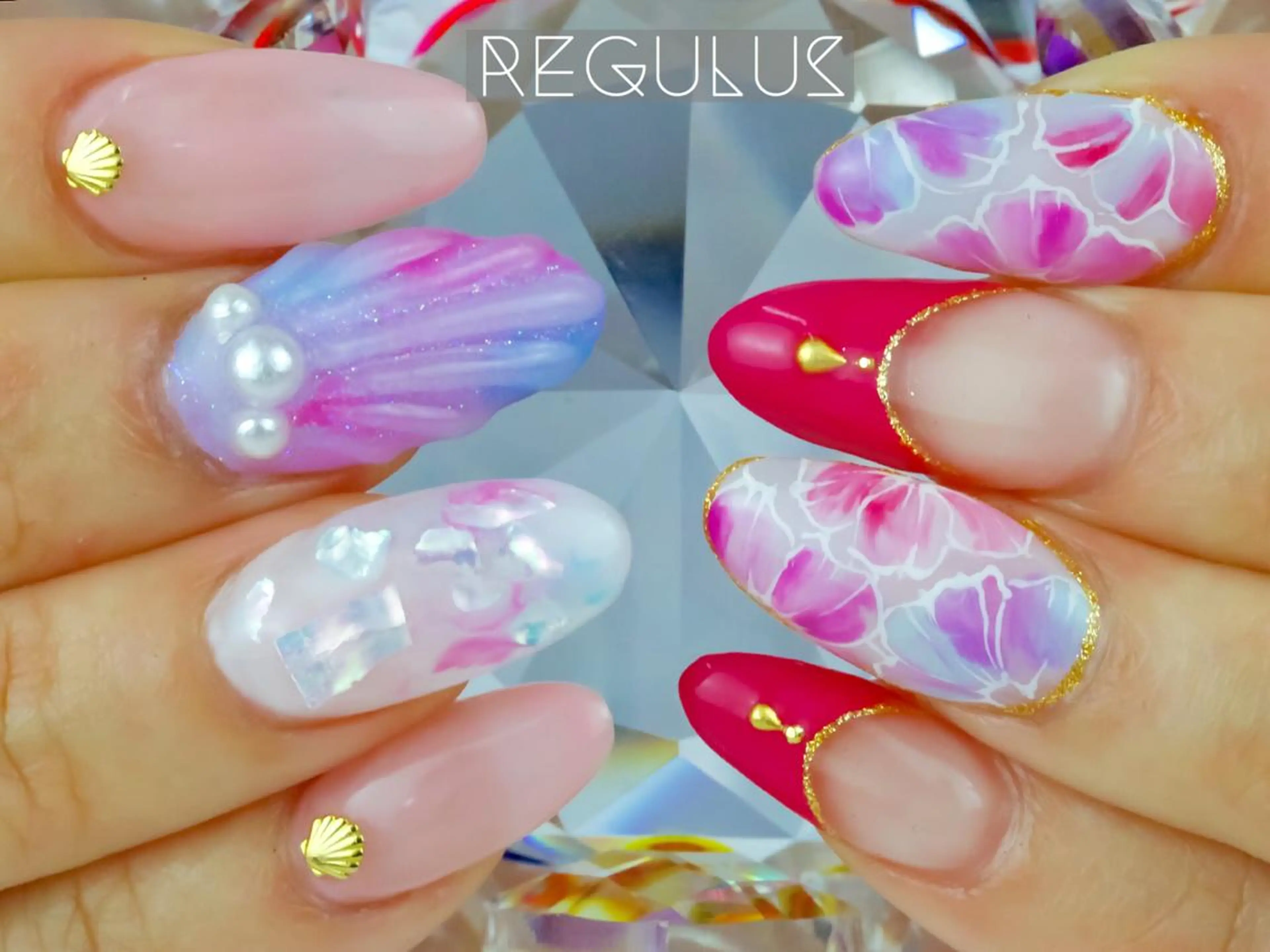 ネイル Regulus 西川のネイルデザイン