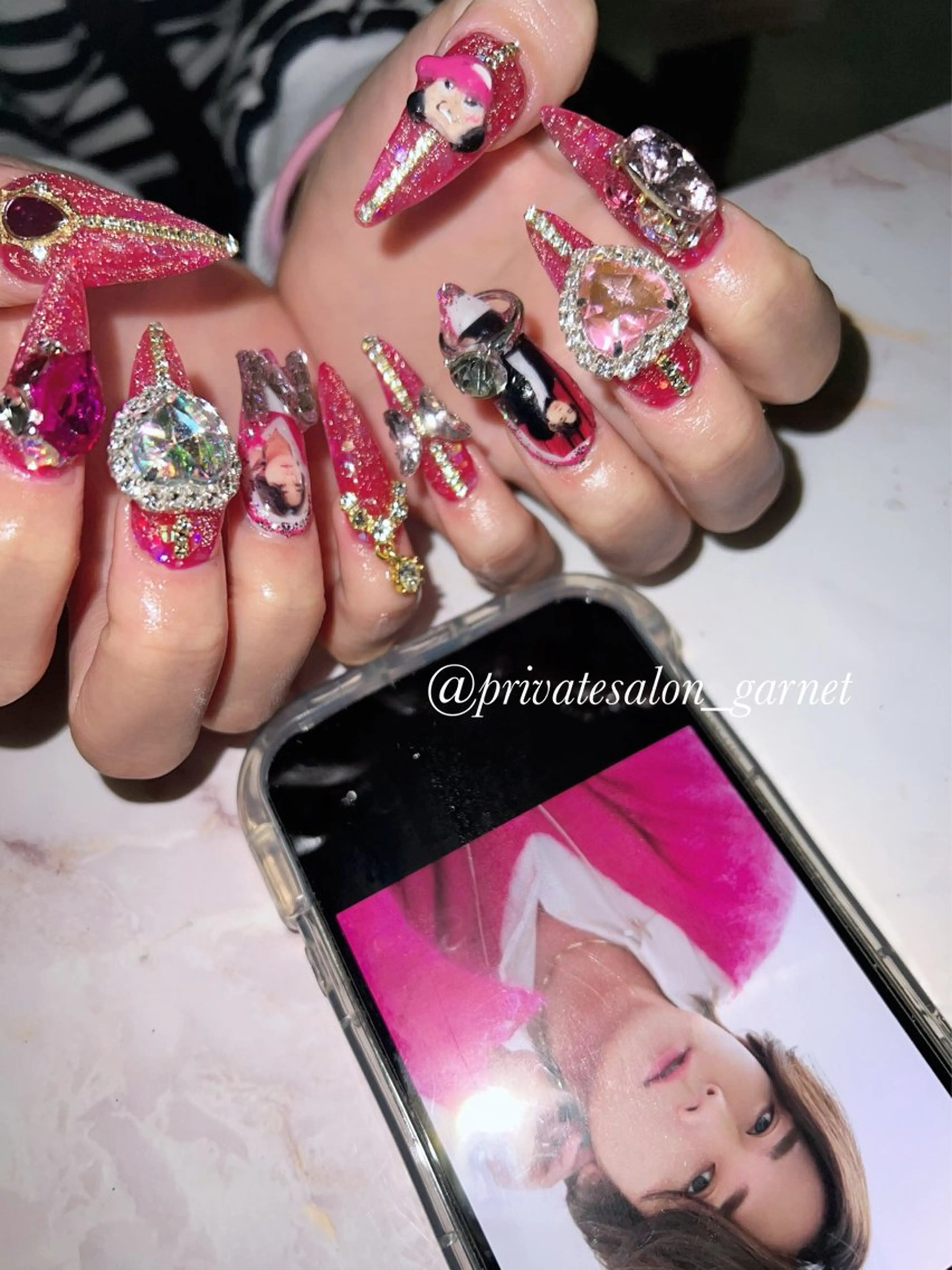 ネイル ハンドネイル Garnet nailのネイルデザイン