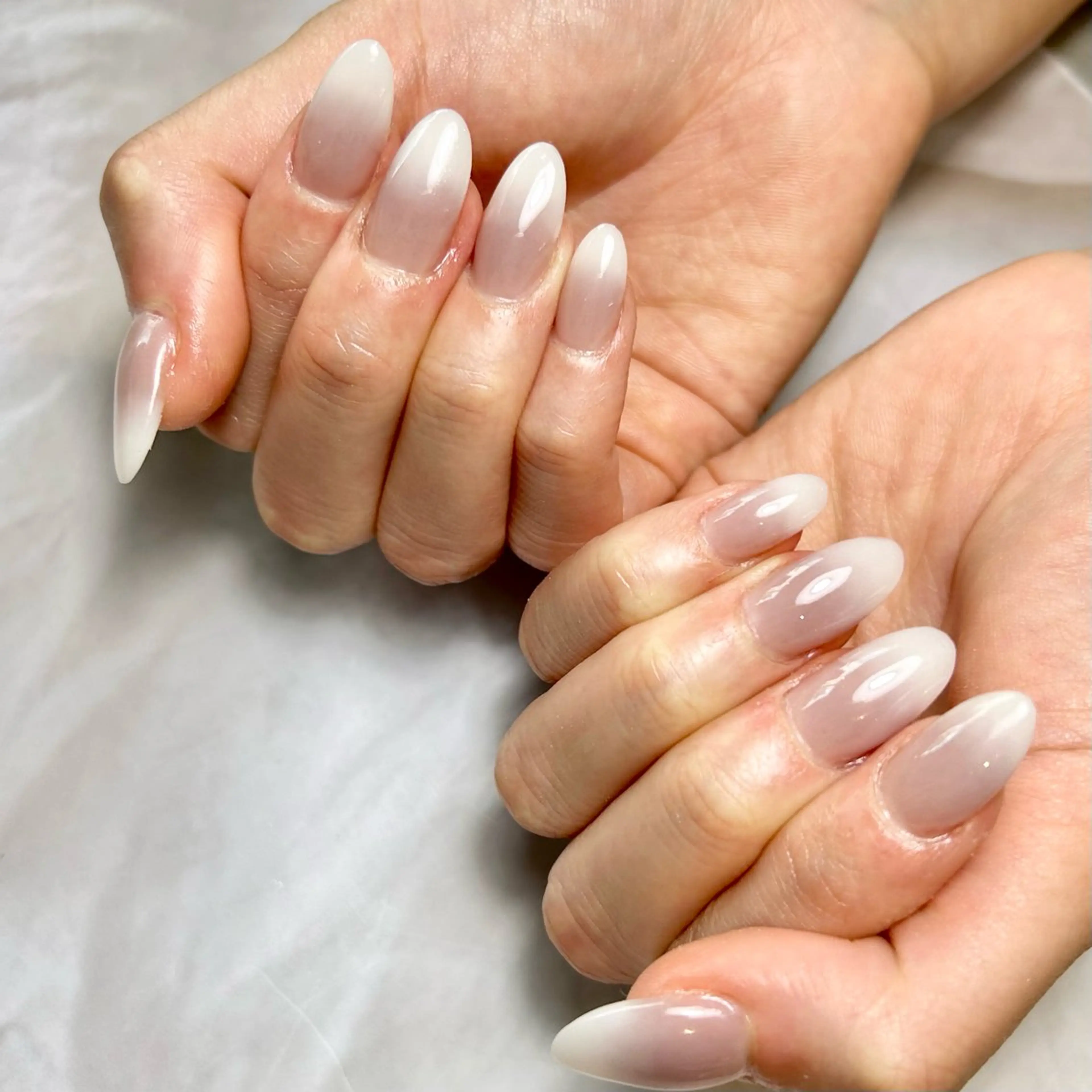 ネイル スカルプネイル シンプルネイル ハンドネイル Reflection marikoのネイルデザイン