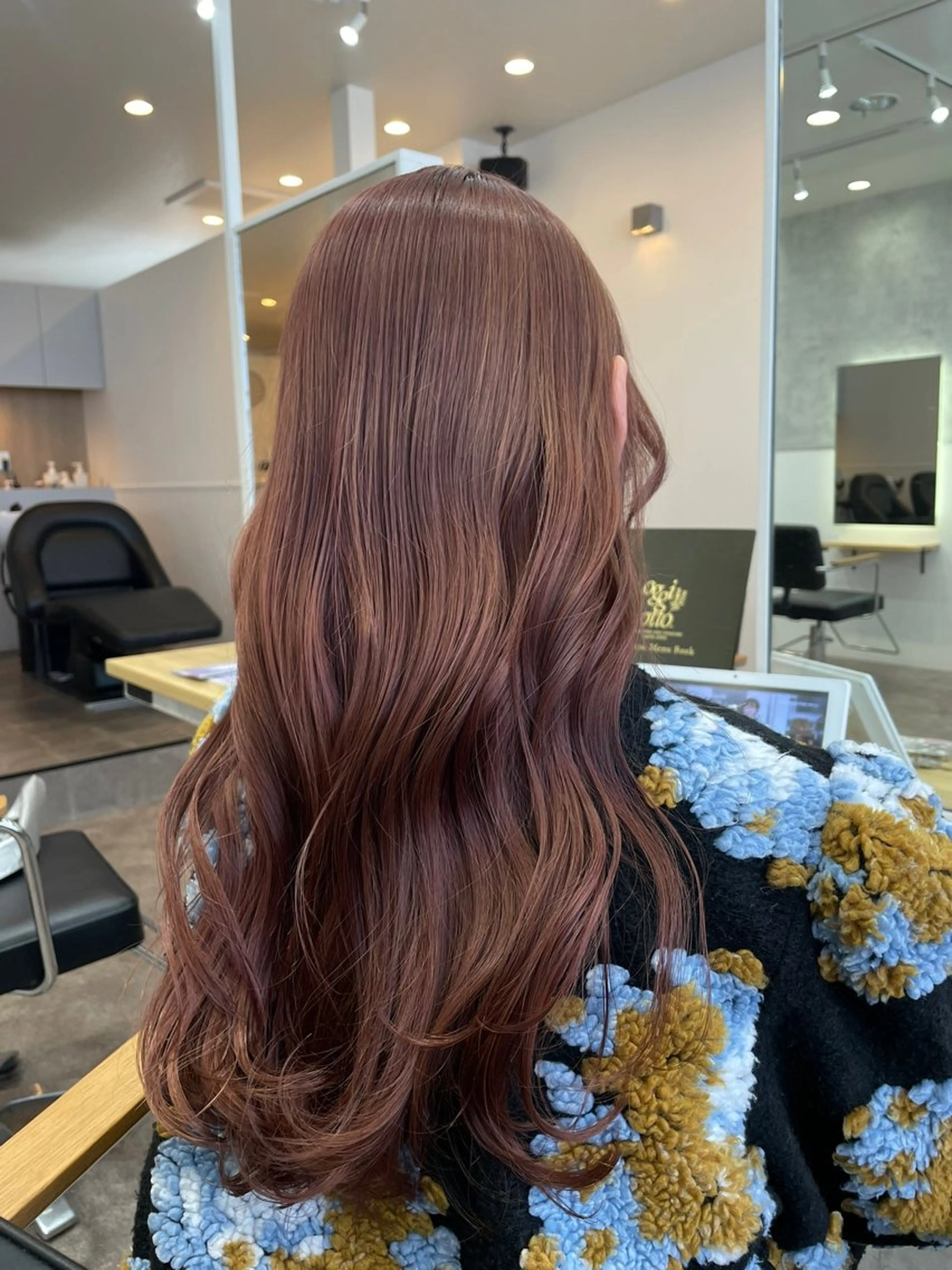 ロング カラー Relais(ルレ)本山店所属・山本 淳史のヘアスタイル