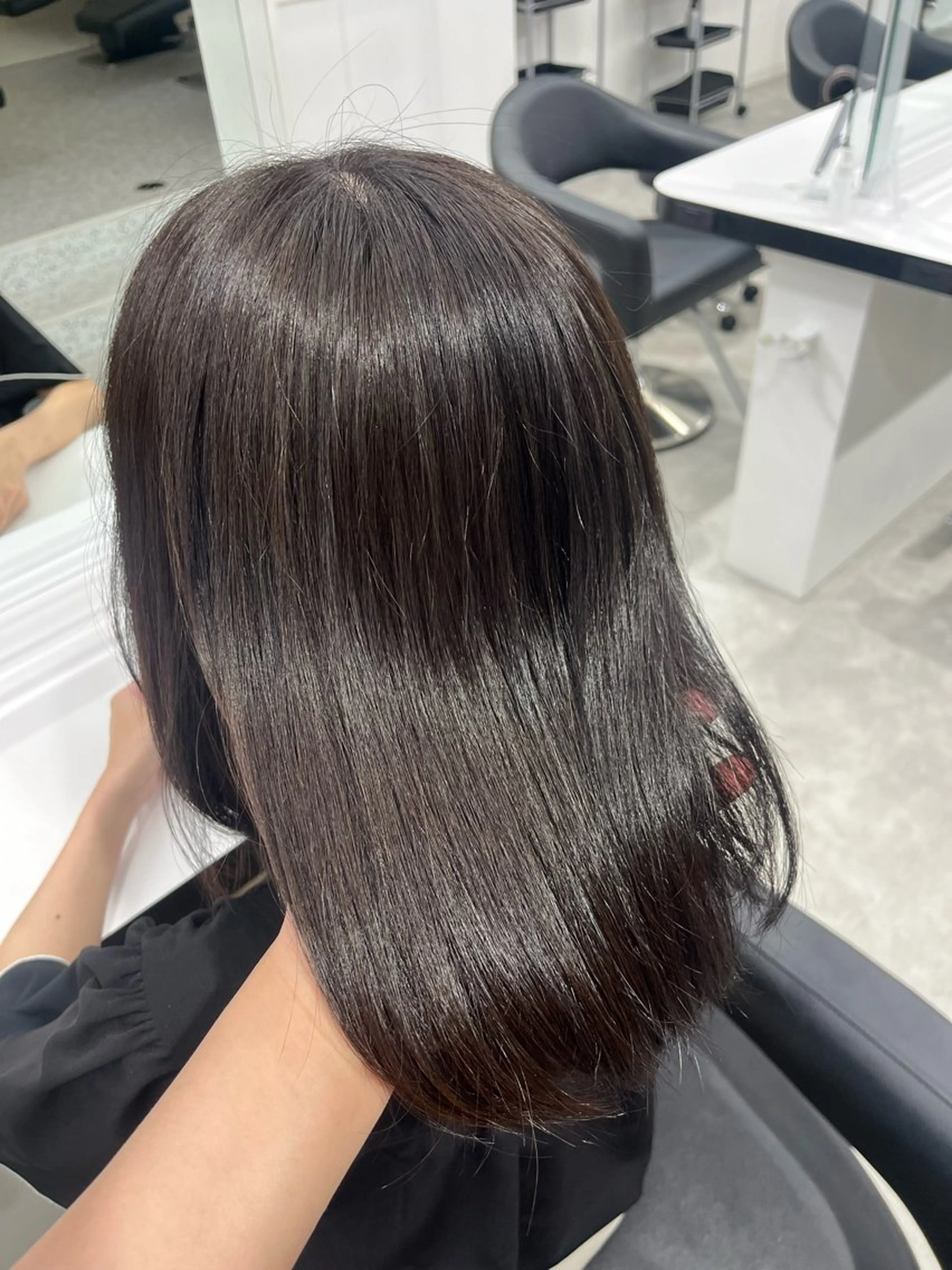 ショート カラー みう/仙台/暖色/ 艶髪/顔周りカット/のヘアスタイル