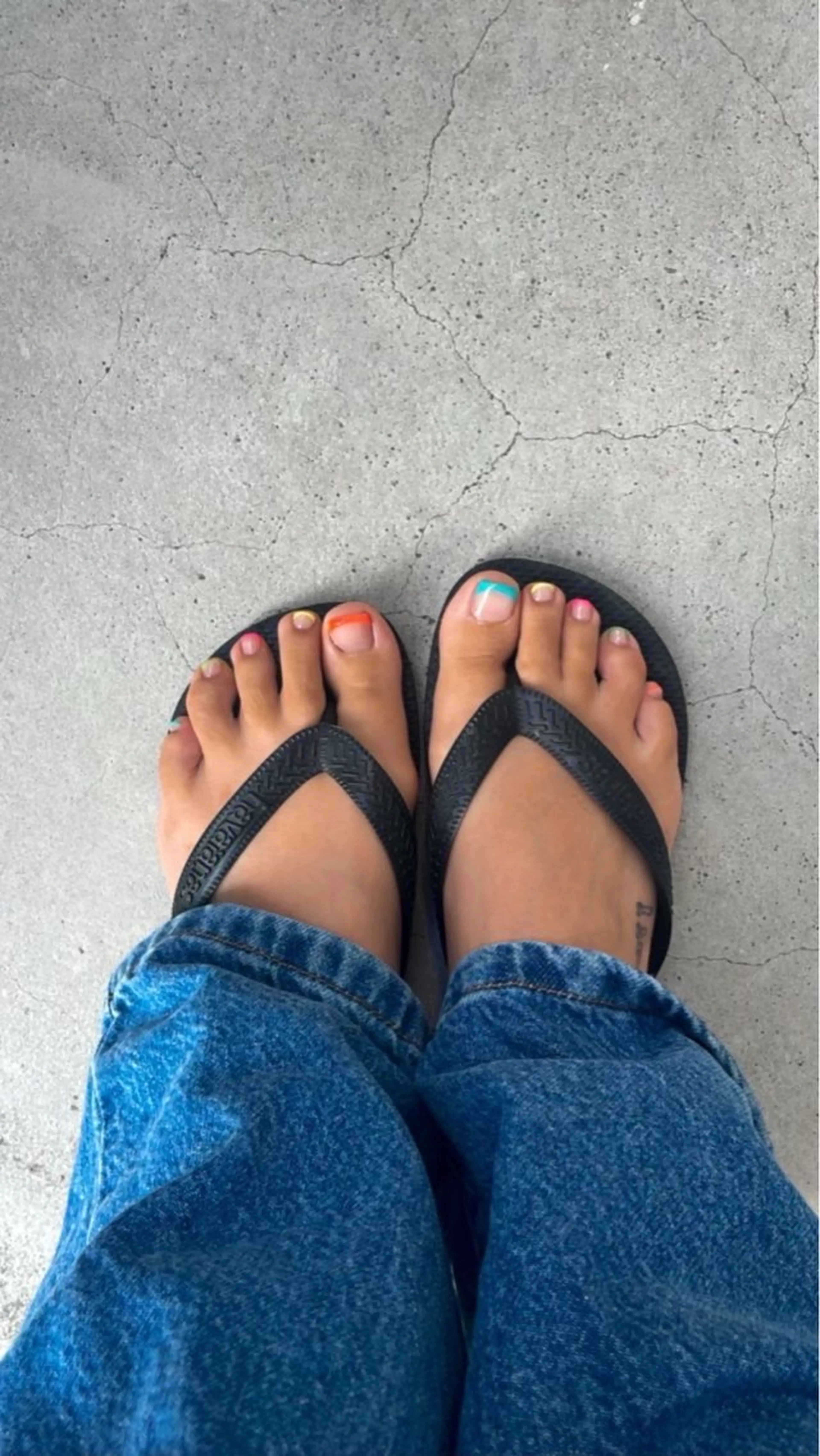 ネイル フットネイル riri. nail salonのネイルデザイン