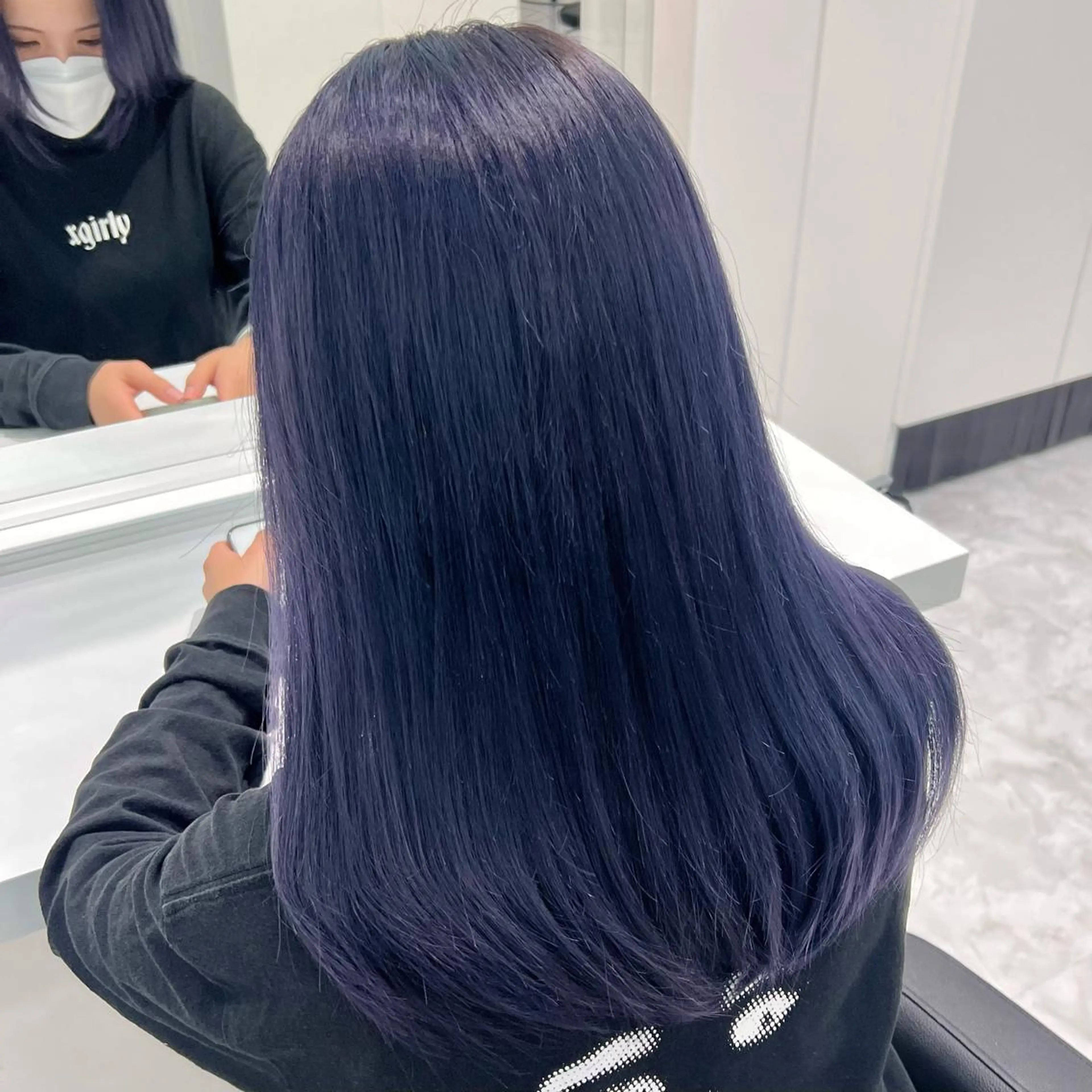 ロング ヘアカラー トリートメント ヘアセット まつパ/ケア ブリーチ/sEnAのヘアスタイル