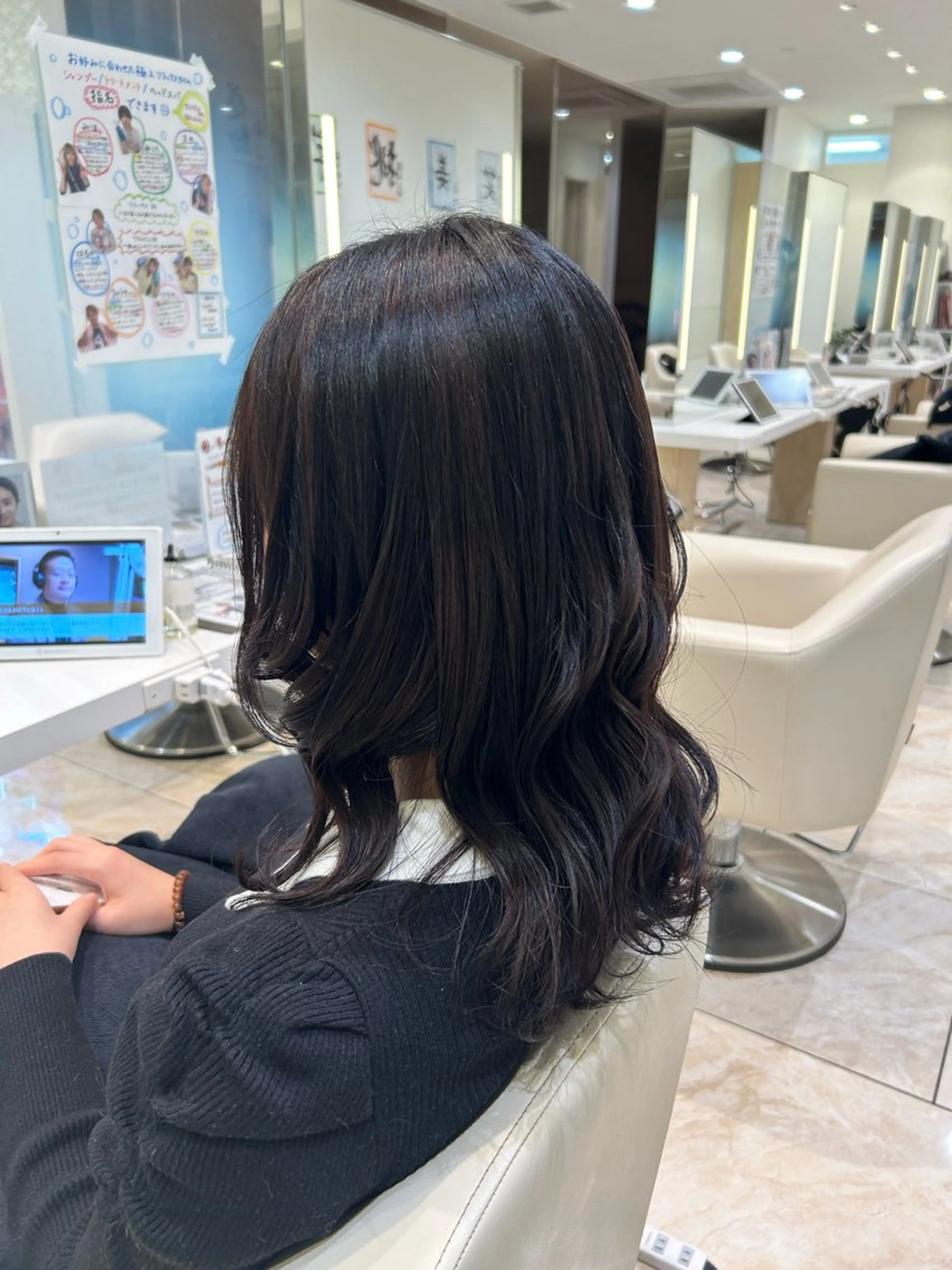 ロング カラー はるか/ブリーチカラ ー/ヘアアレンジ🤍のヘアスタイル