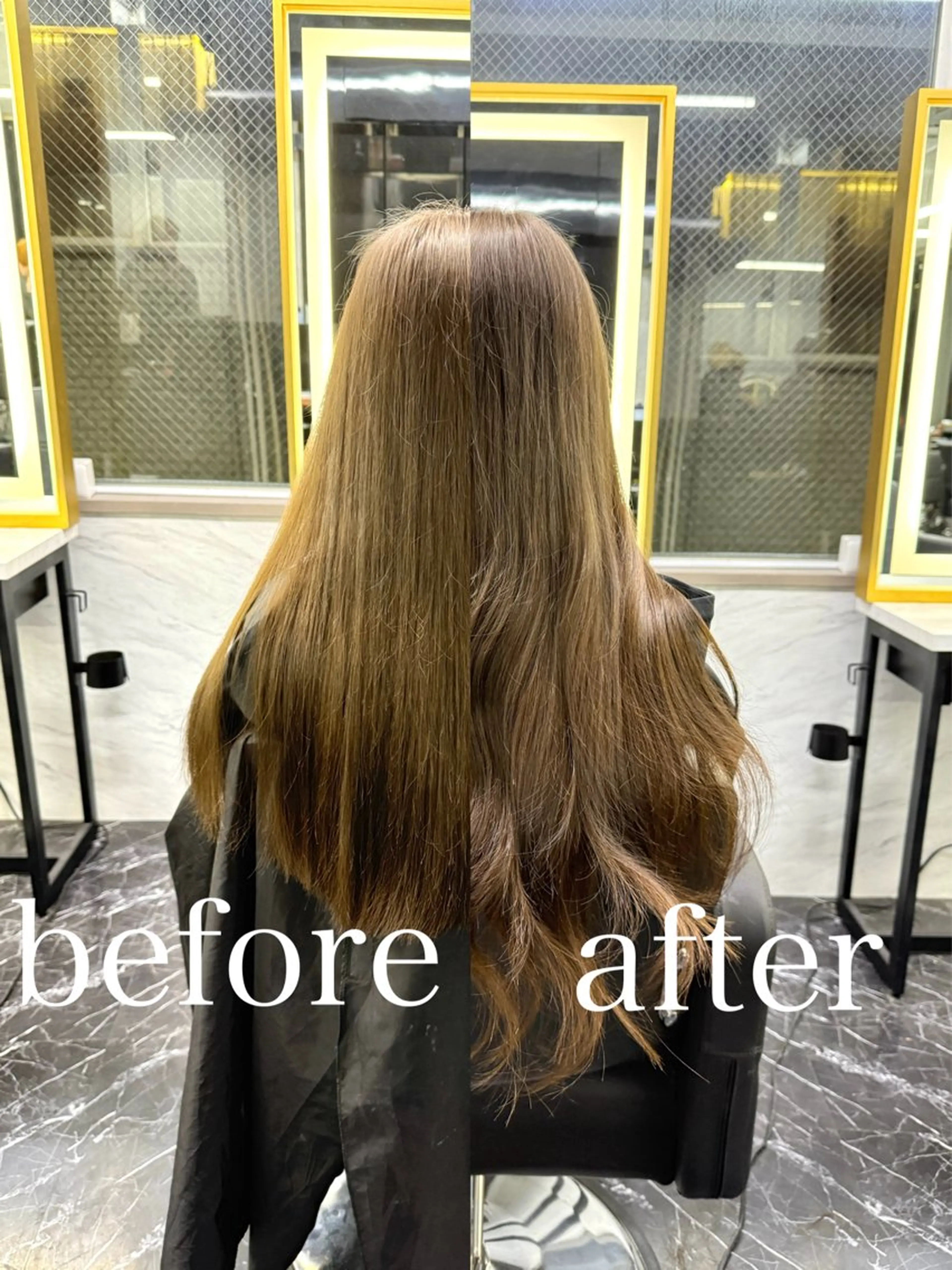 ロング カラー ヘアカラー エクステ エクステ🩵ブリーチ 韓国ヘア🩵KAEのヘアスタイル