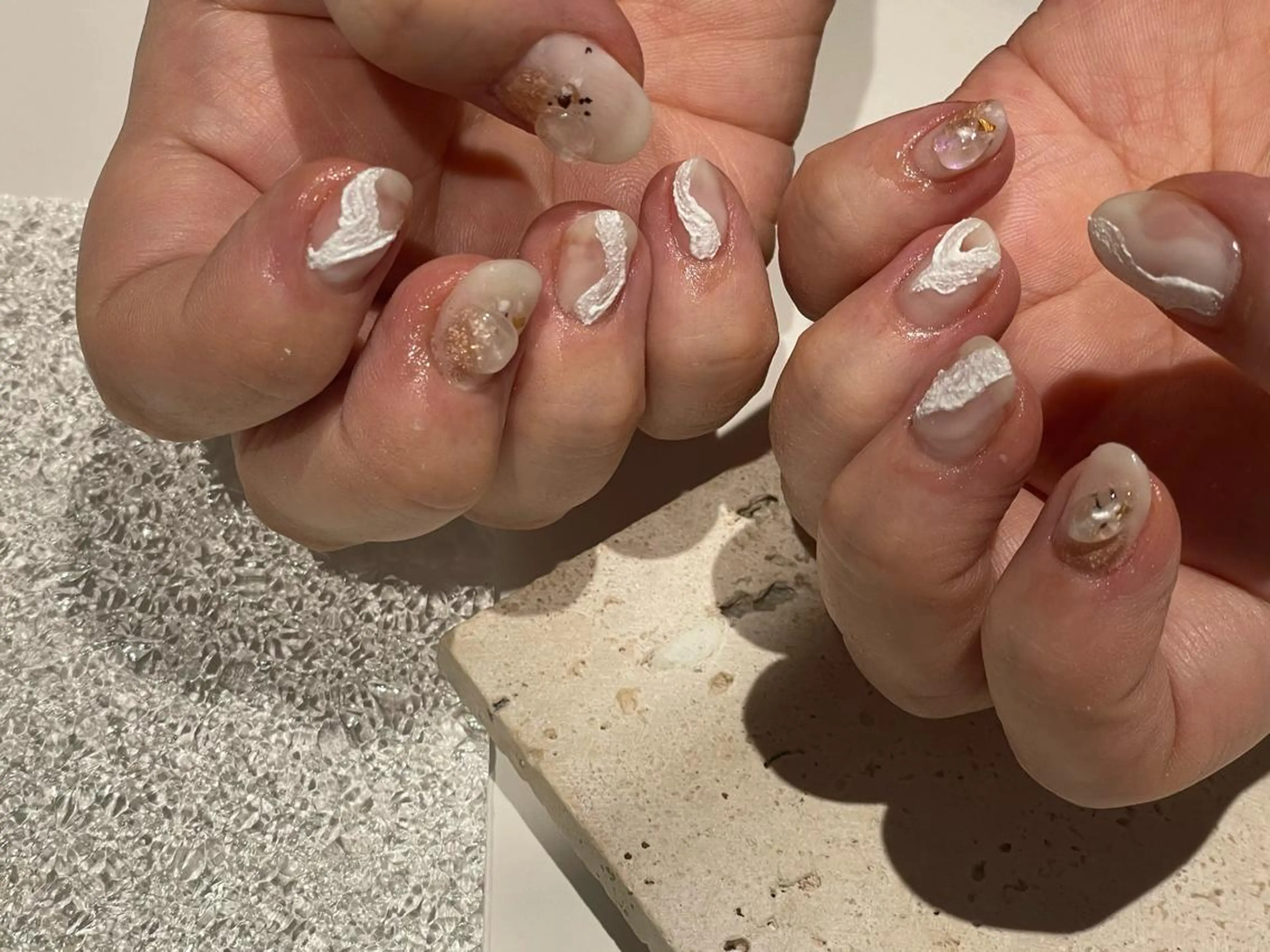 ミディアム m kaori𓃟のネイルデザイン