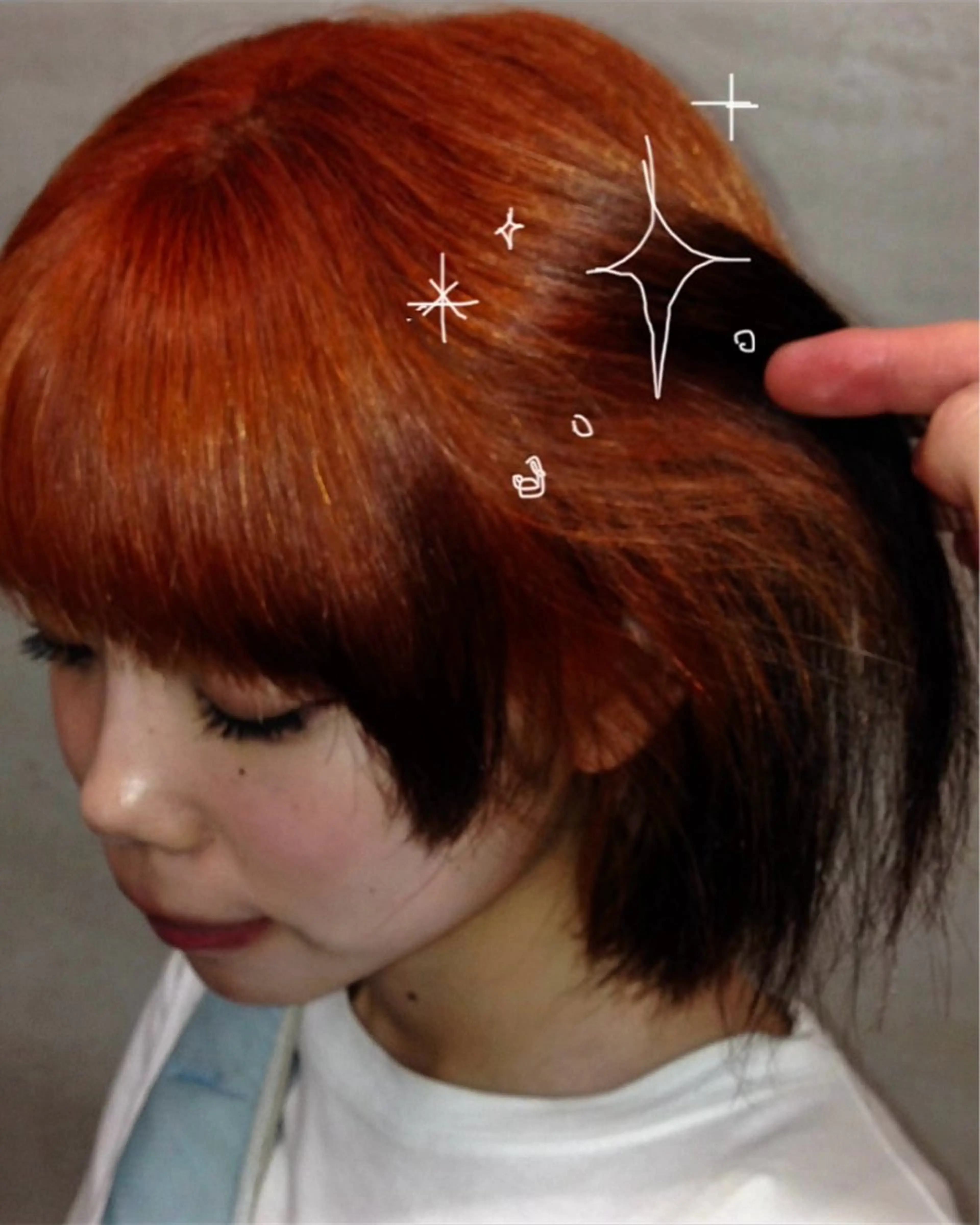 カラー デザインカラー ヘアカラー ⟡nalu.⟡ そうだいのヘアスタイル