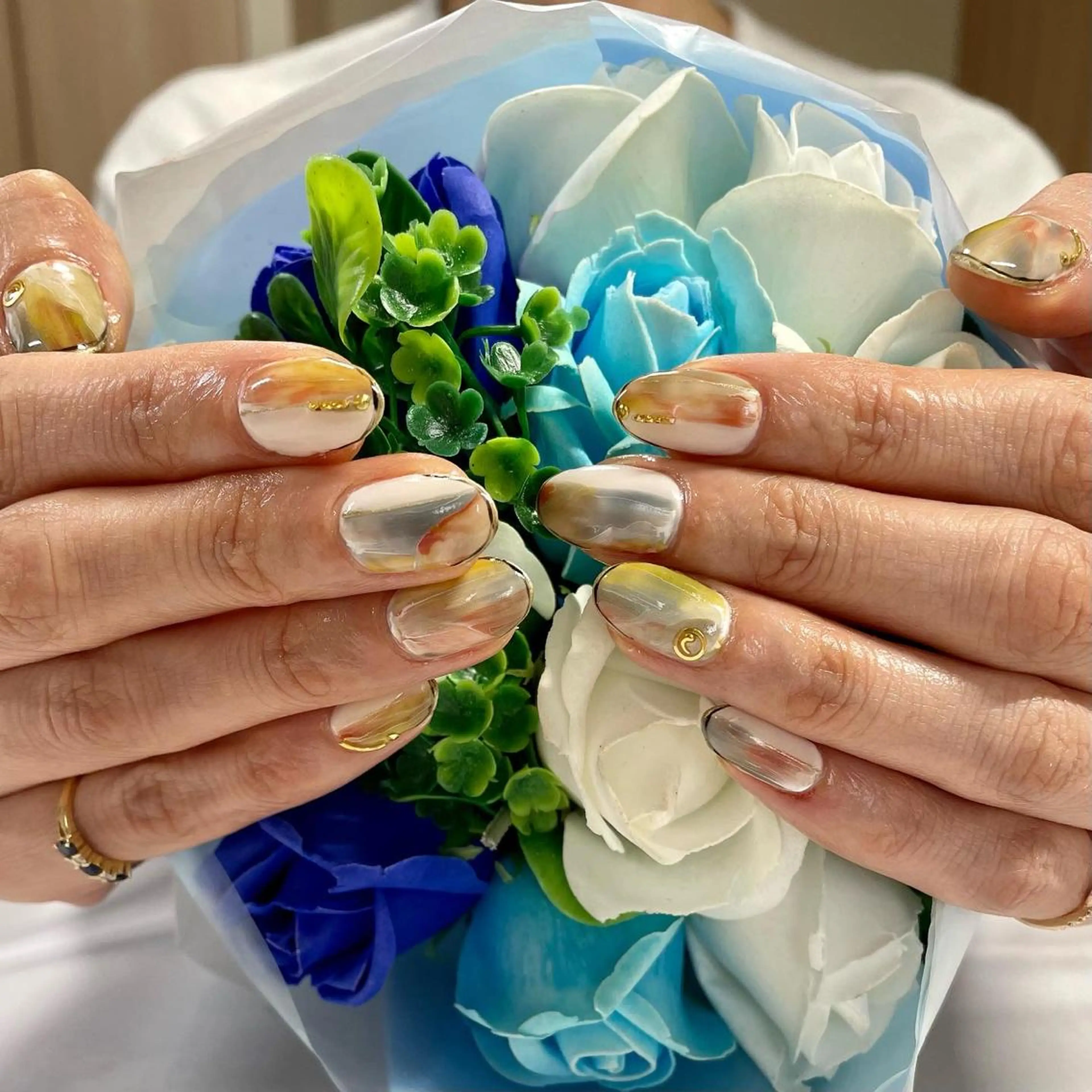 ネイル 奥園 良恵のネイルデザイン