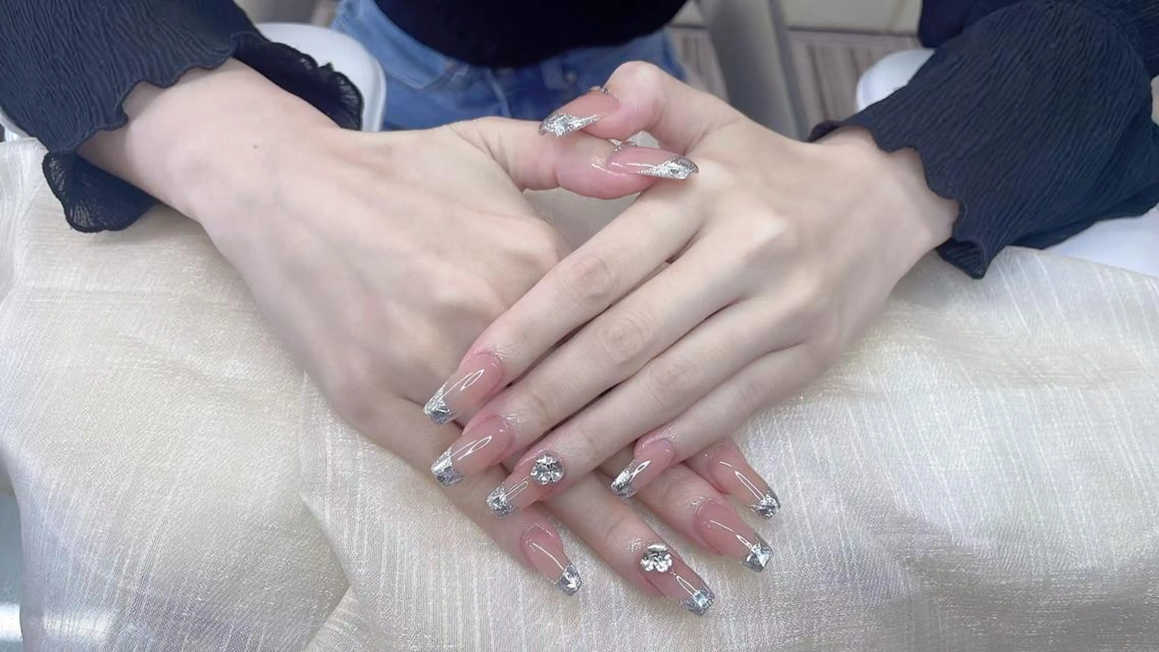 【チップ長さだし】持ち込みデザイン☆ 大きいパー2つ選べるの写真