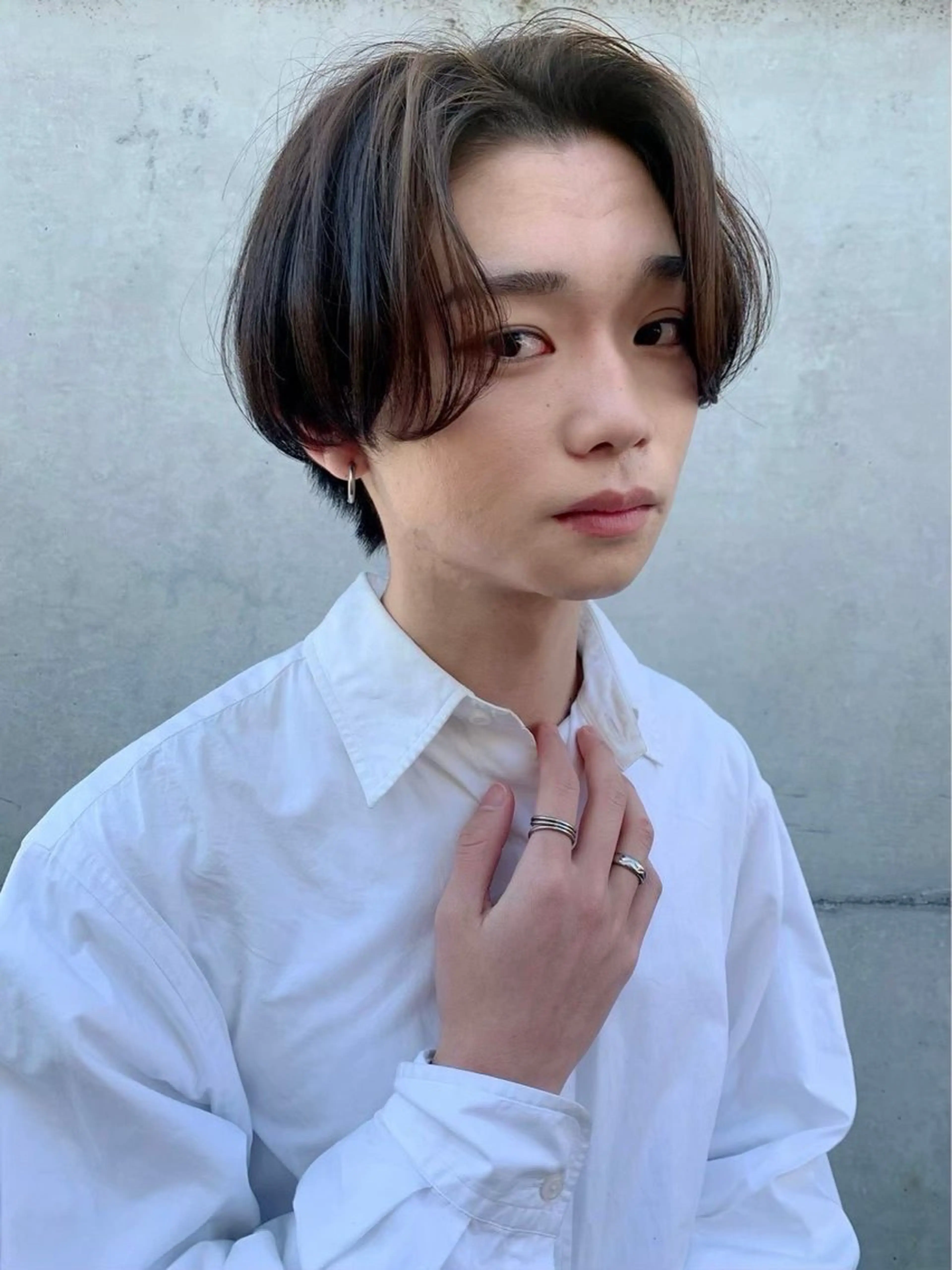 ショート メンズ カット パーマ hair&eye🎀 /momoKaのマツエク・マツパデザイン