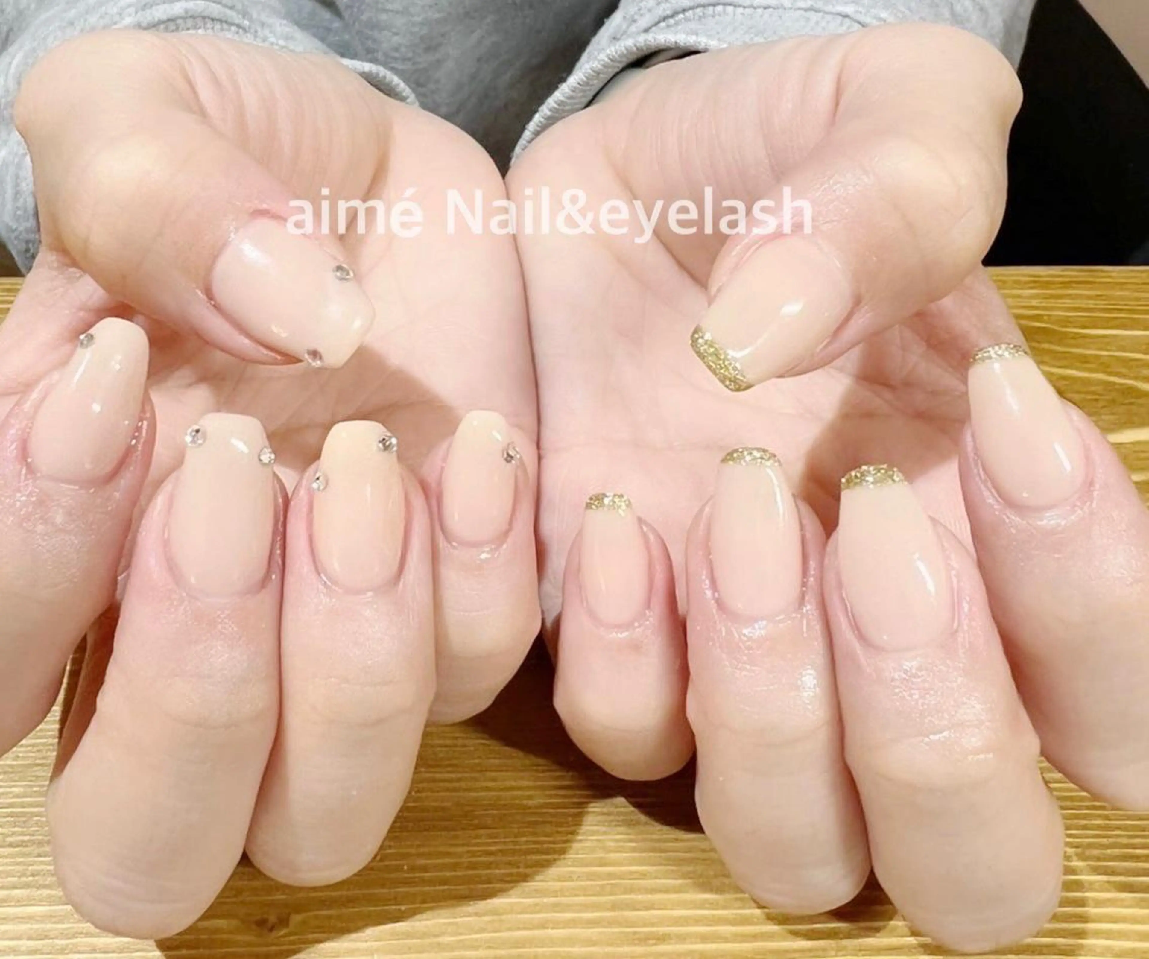 ネイル aime 中崎町のネイルデザイン