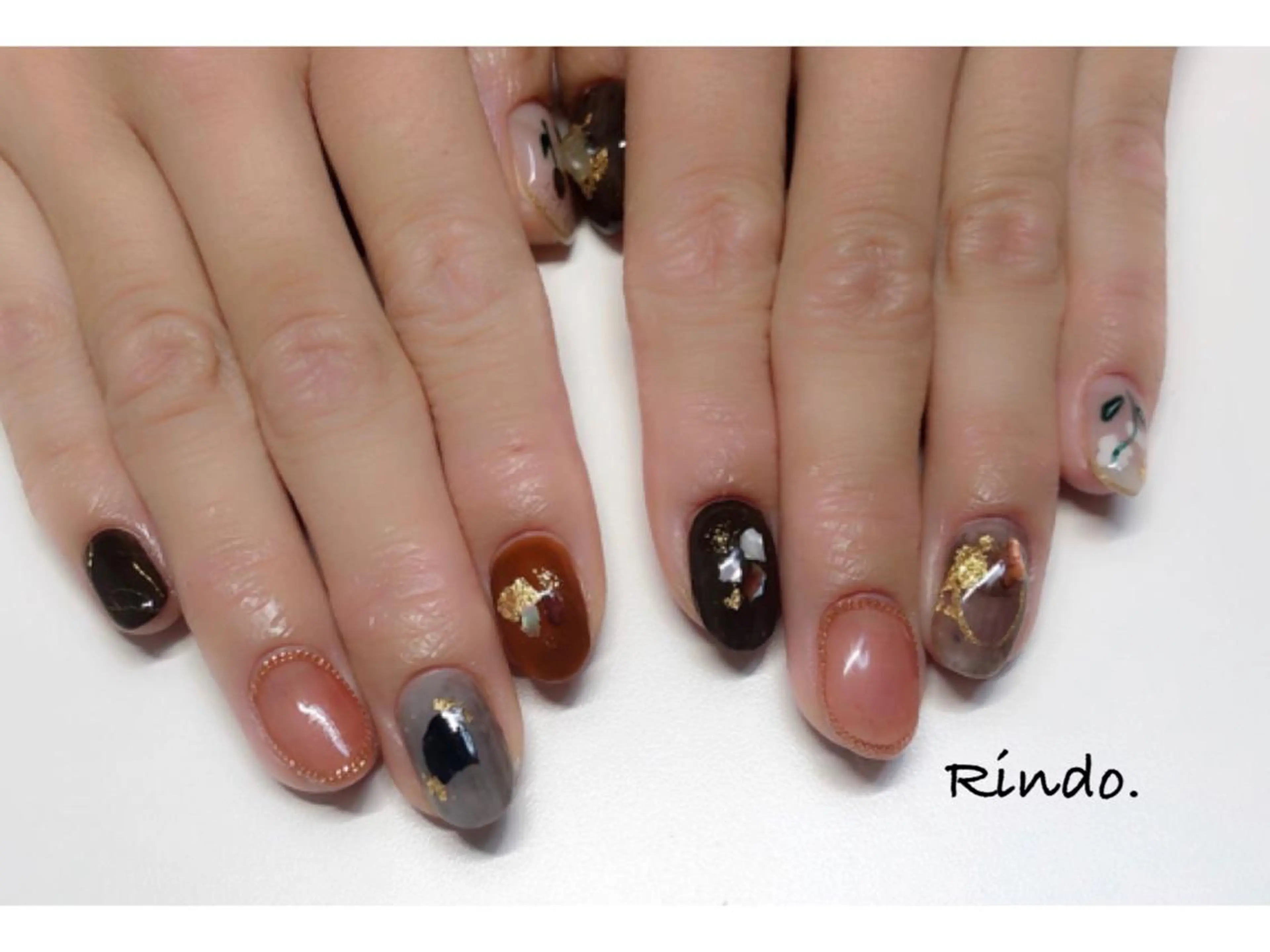 ネイル ハンドネイル Rindo.ネイル ♡耳つぼジュエリーのその他イメージ