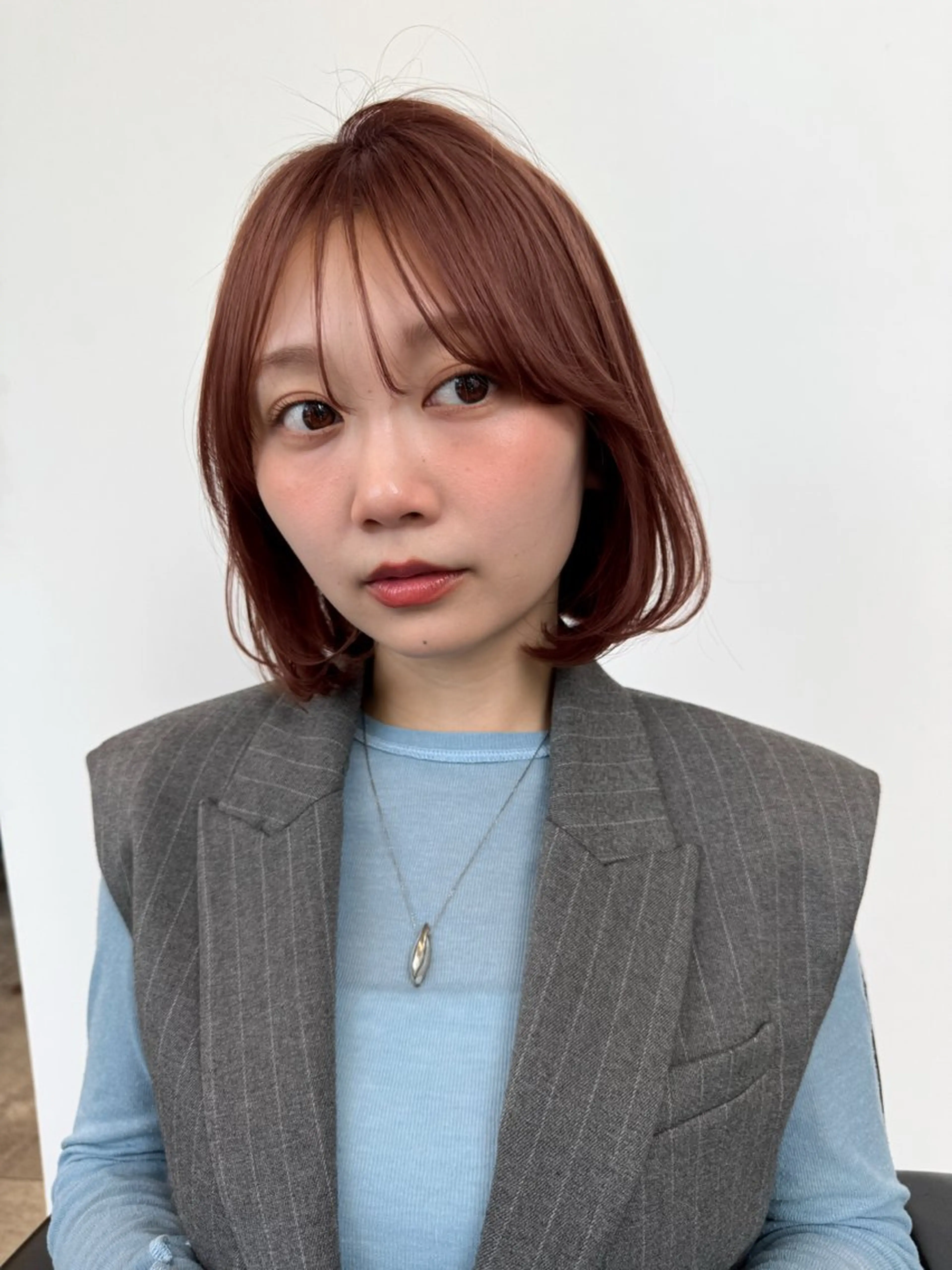 ショート カット ヘアカラー トリートメント 艶髪/レイヤー/ 透明感🎀/MARIのヘアスタイル