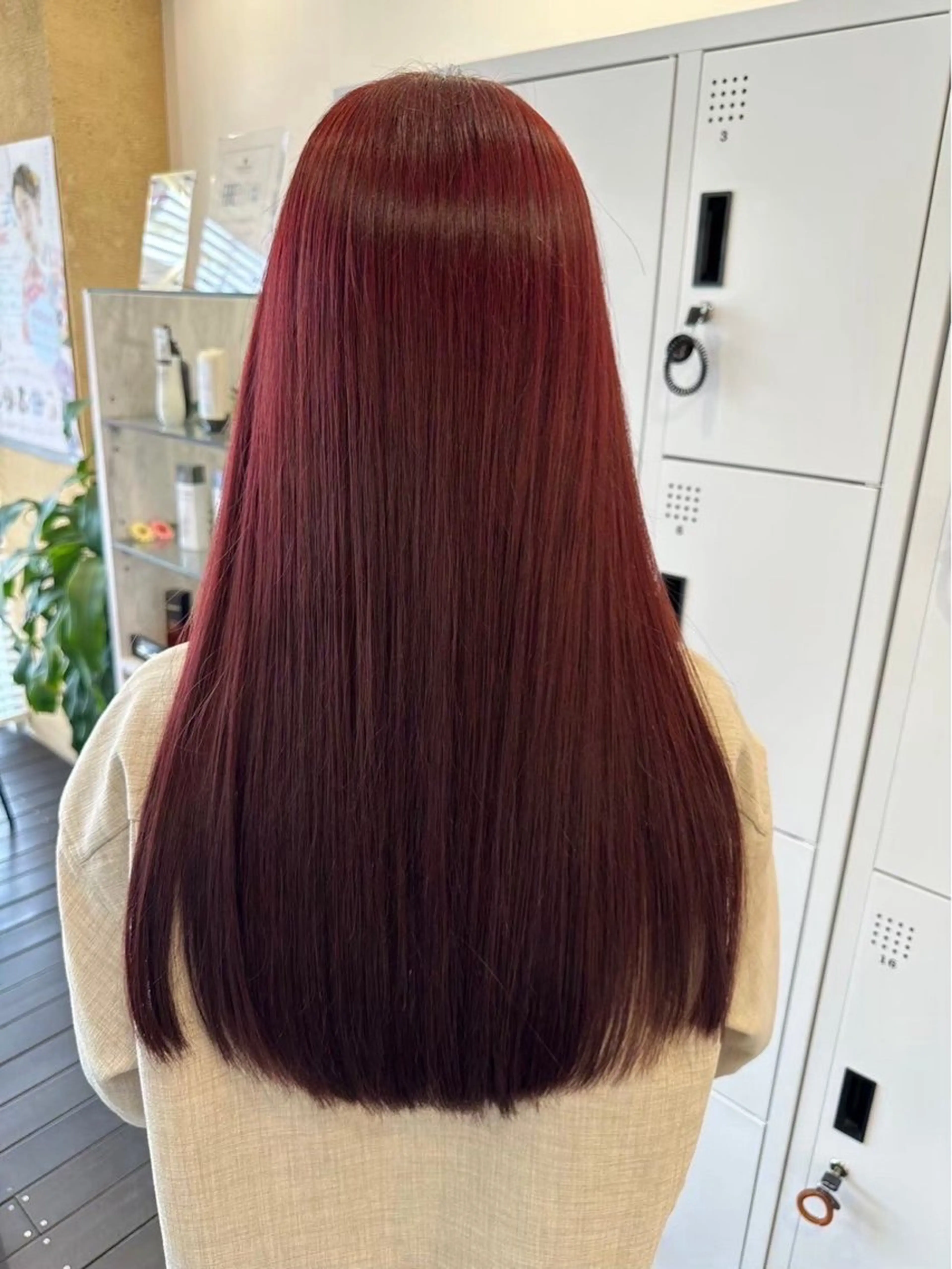 ロング カラー 荒 隼人のヘアスタイル