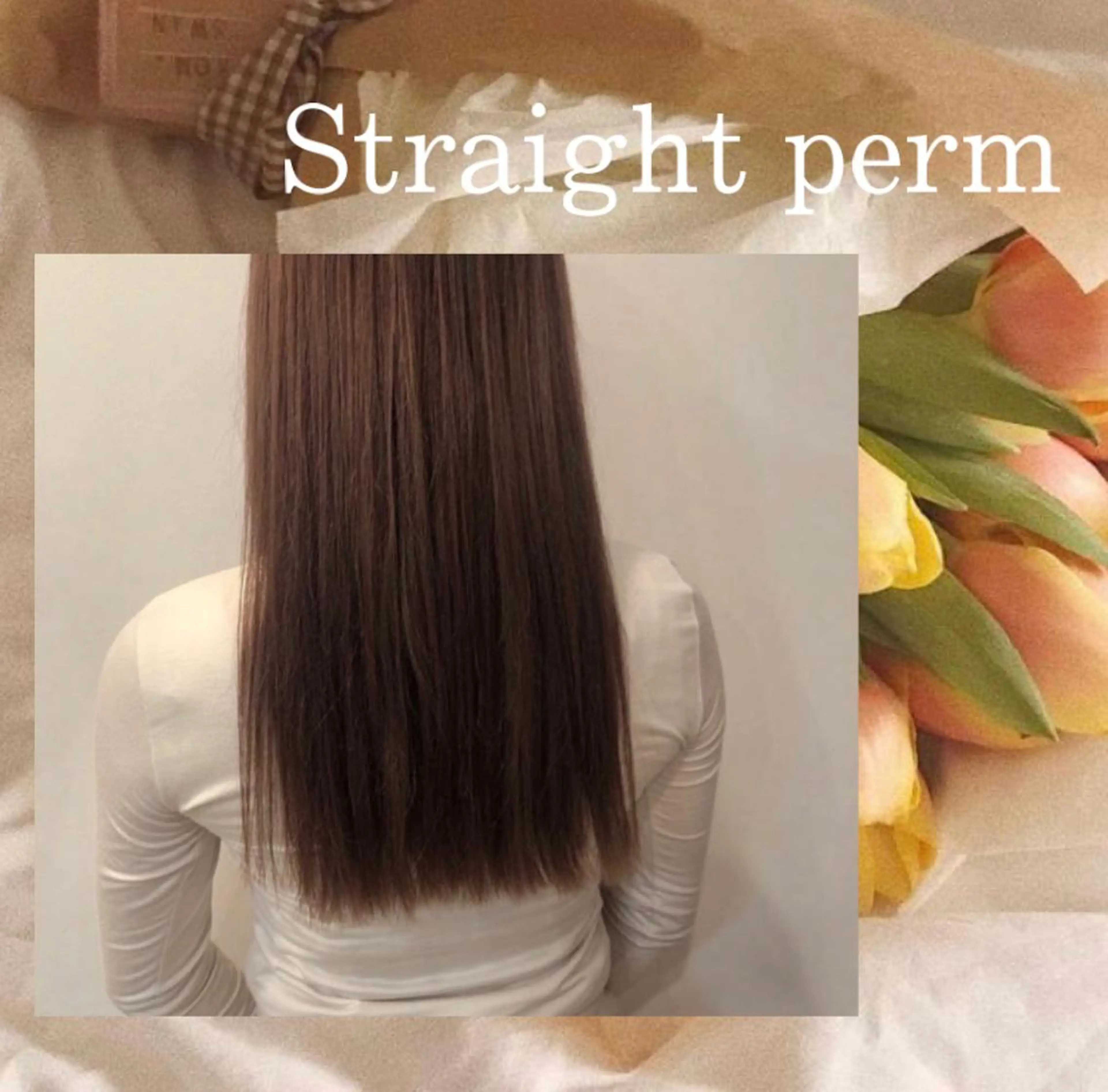 ロング カラー パーマ ストレートパーマ カット 縮毛矯正 トリートメント eN°byyoureshair所属・🎀若者人気No.1 湯川響🎀のヘアスタイル