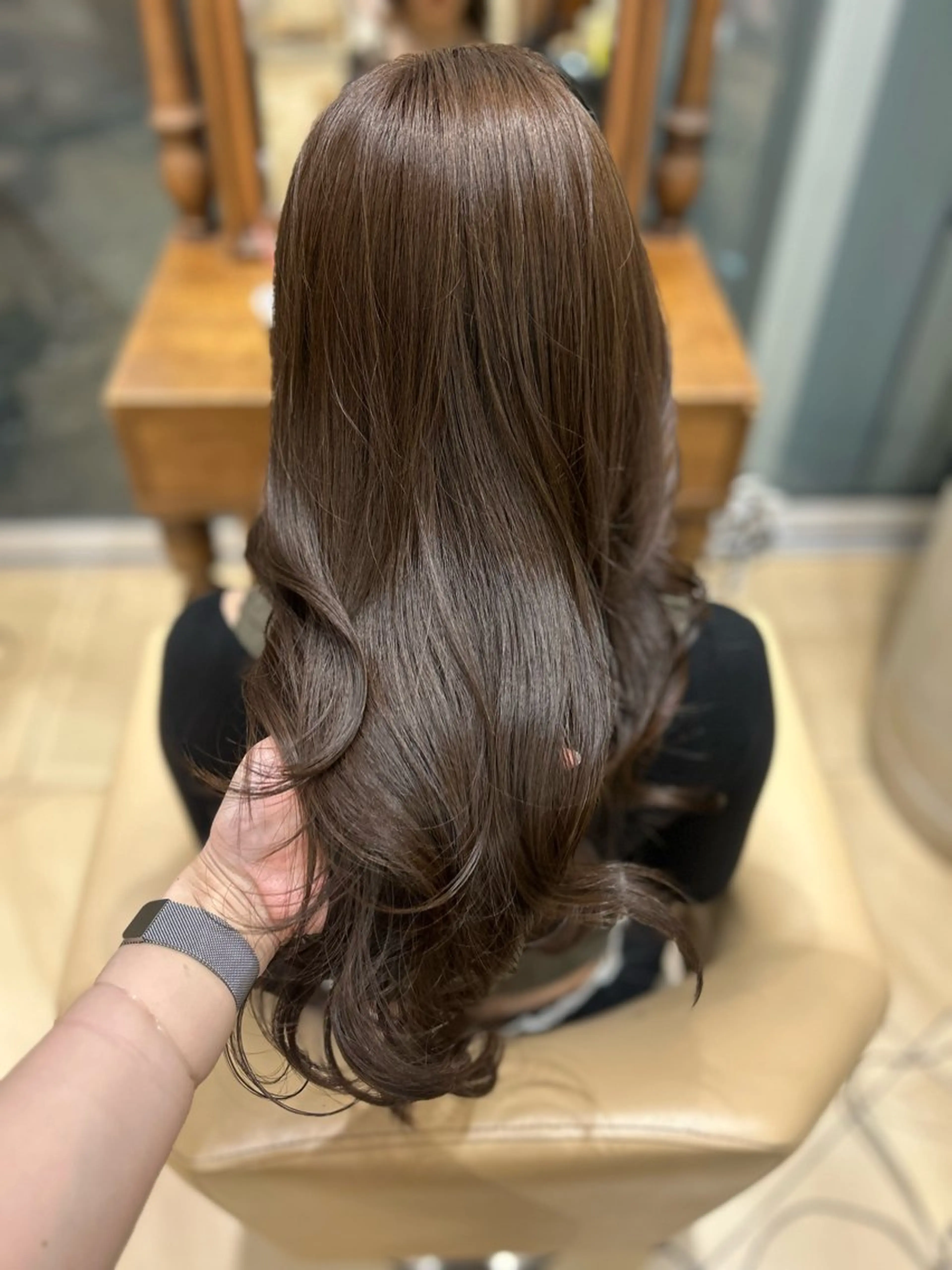 【ブリーチなしwカラー】の写真