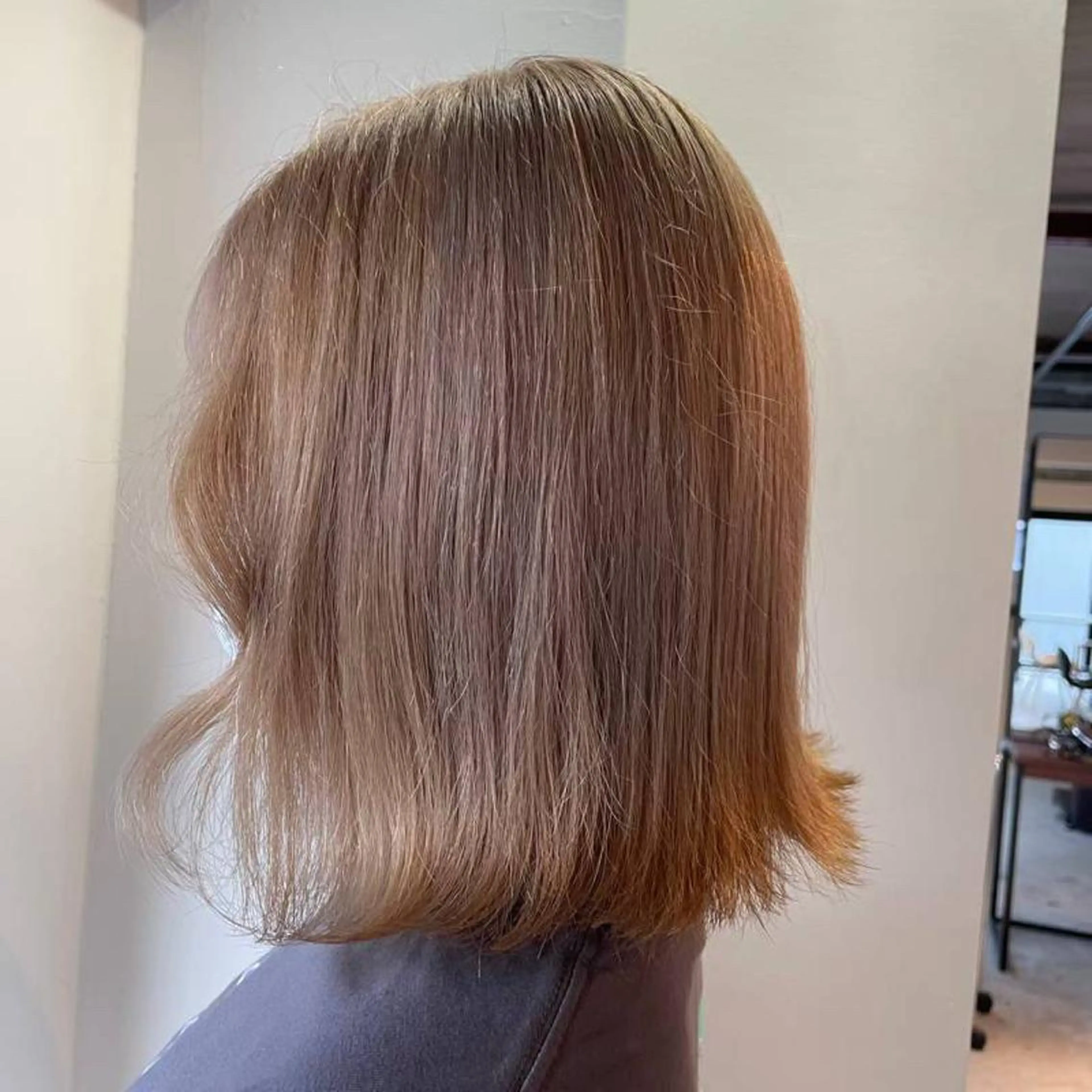 ミディアム La fith hair ray所属・メンズ/パーマ/ ブリーチ/KAITOのヘアスタイル