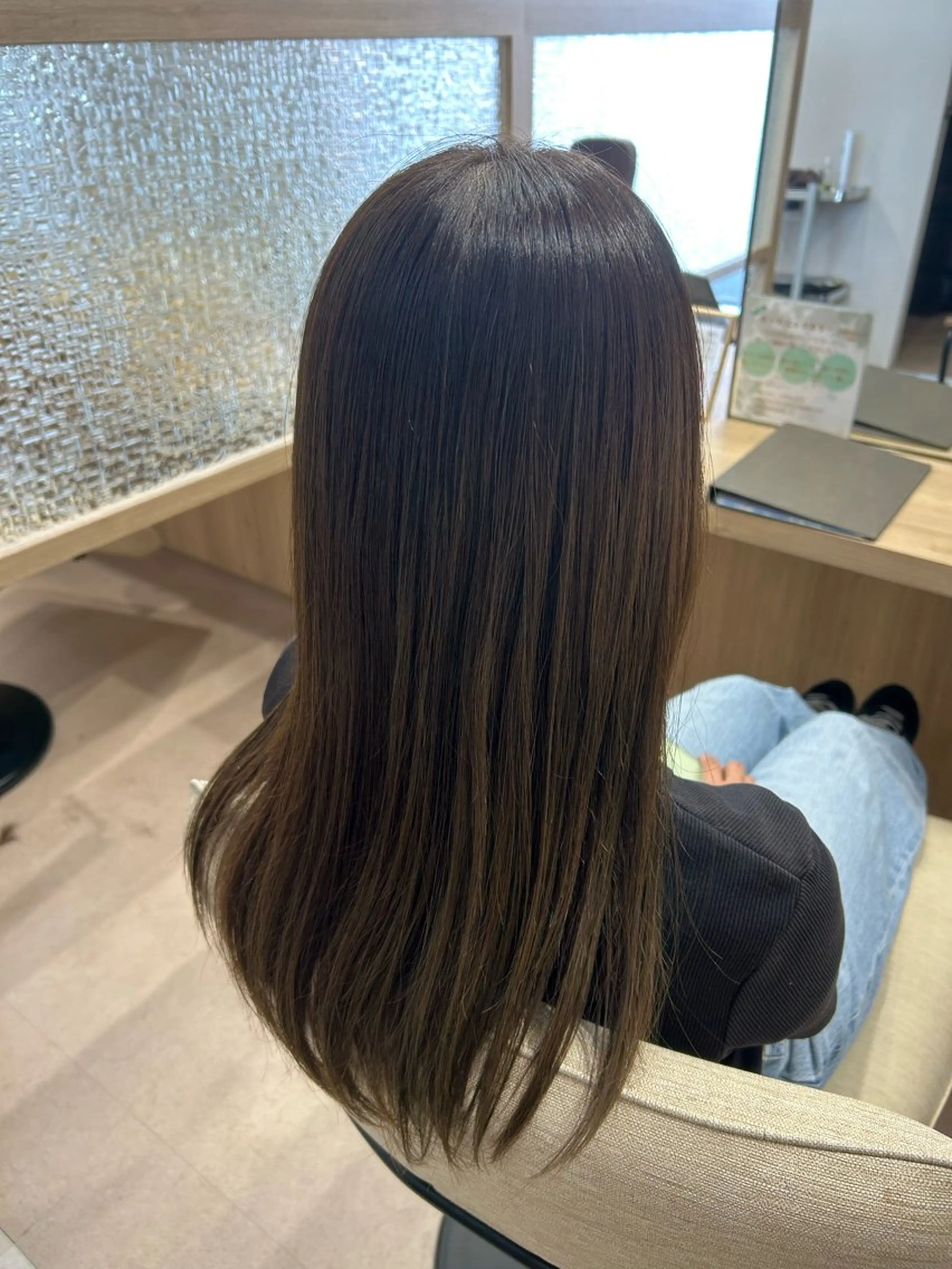 ロング カラー カット ヘアカラー 韓国風￤髪質改善 🍒Akane🍒のヘアスタイル