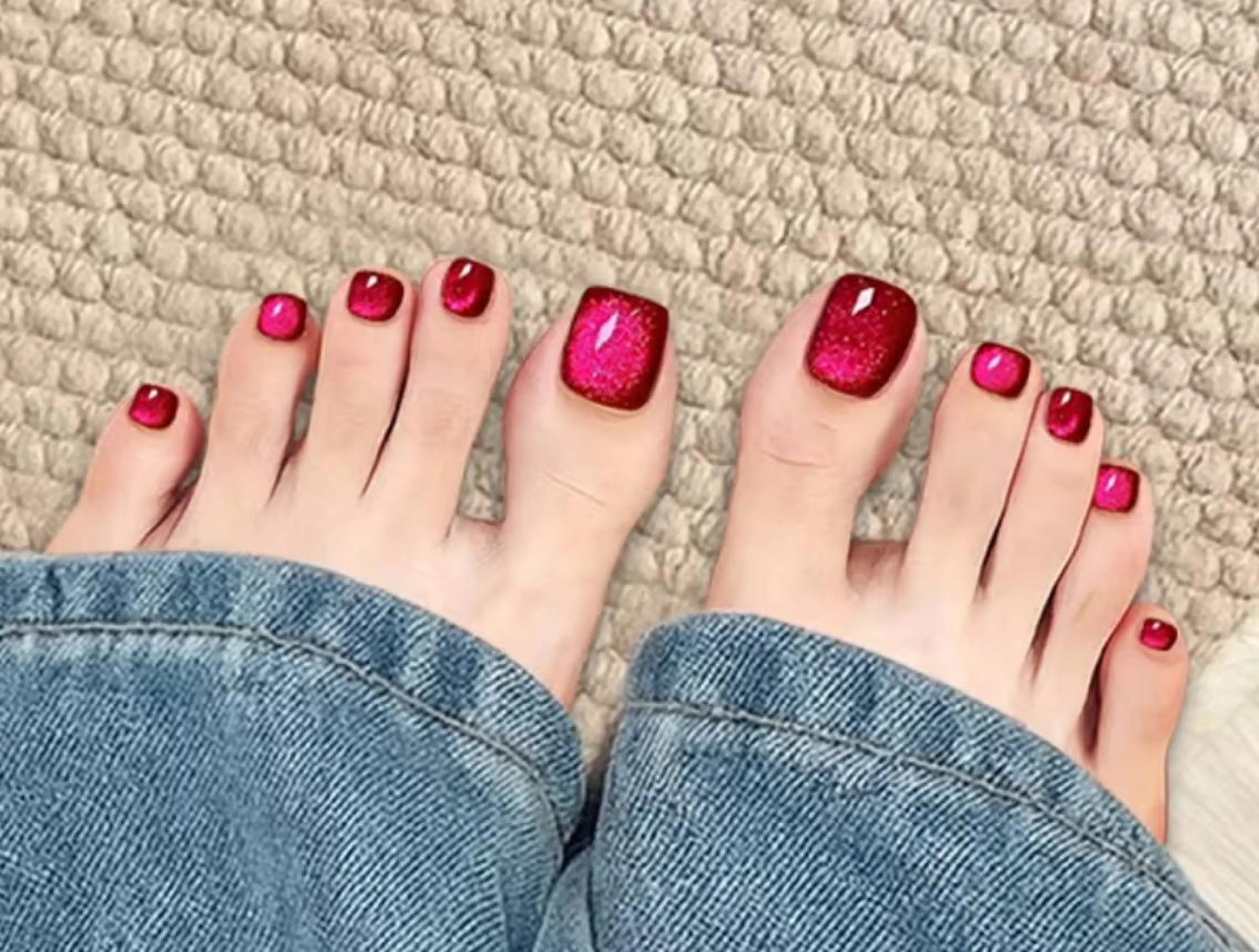 ネイル フットネイル 💫 Tsuki_Nailのネイルデザイン