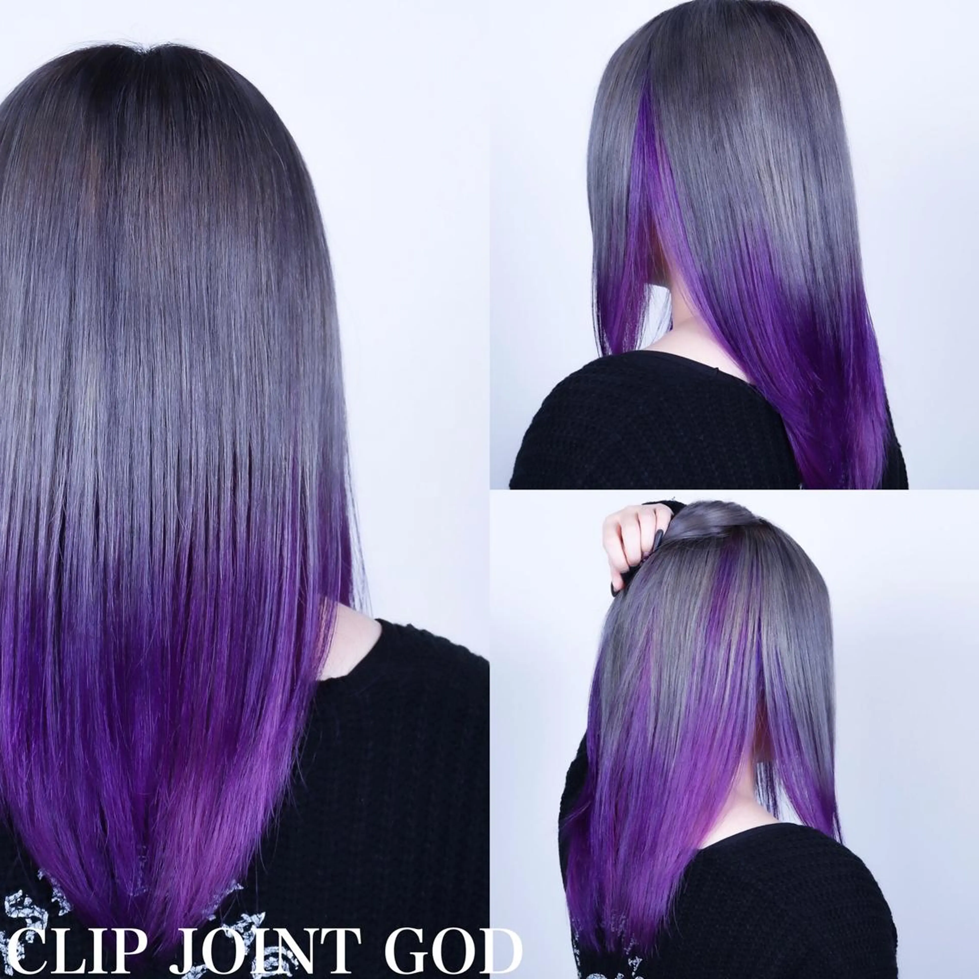 ミディアム カラー ブルーカラー シルバー ヘアカラー 今泉 周のヘアスタイル