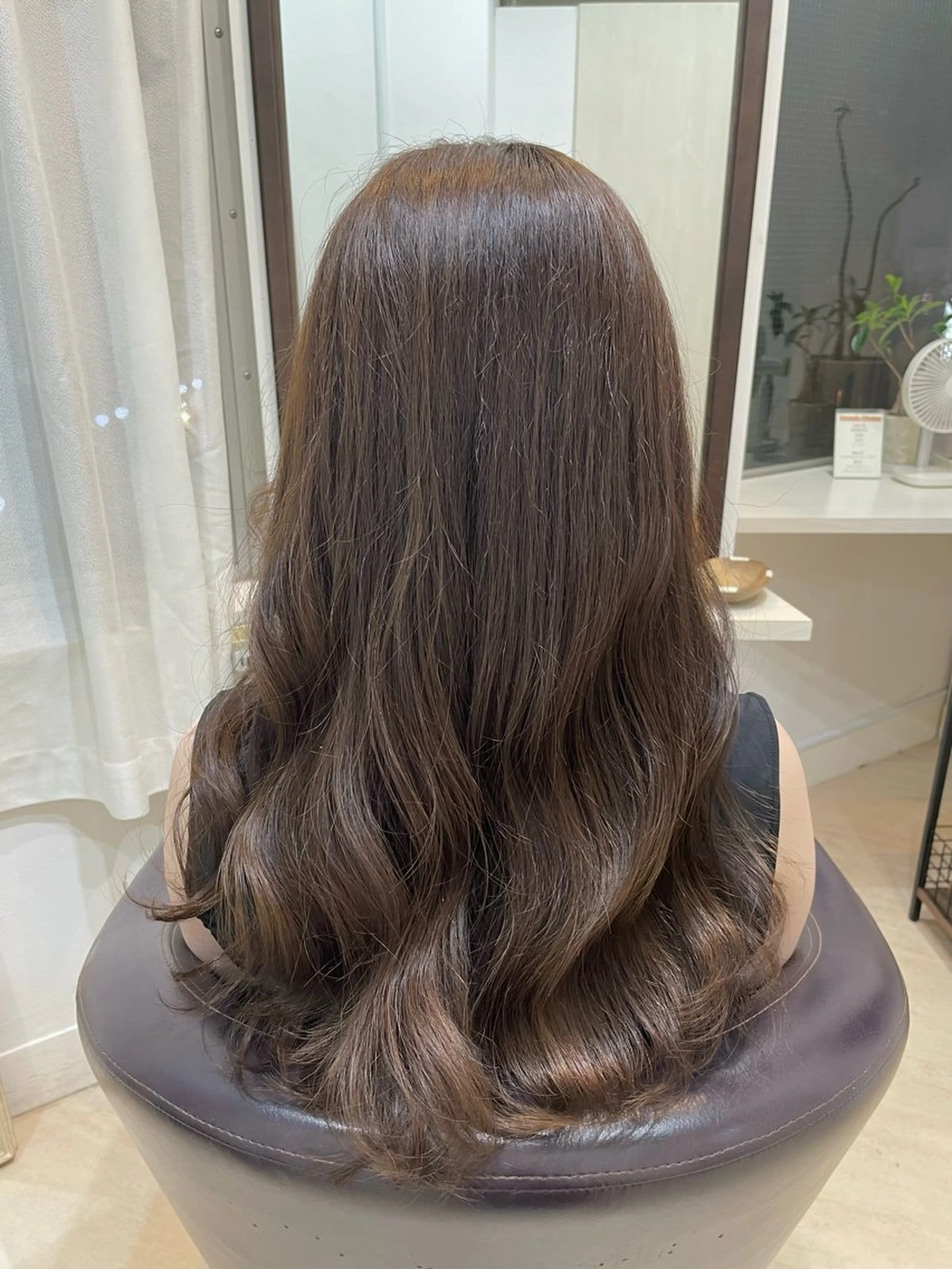 ロング カラー ベージュカラー オリーブベージュ 🫧arisa🫧 レイヤー/アレンジのヘアスタイル