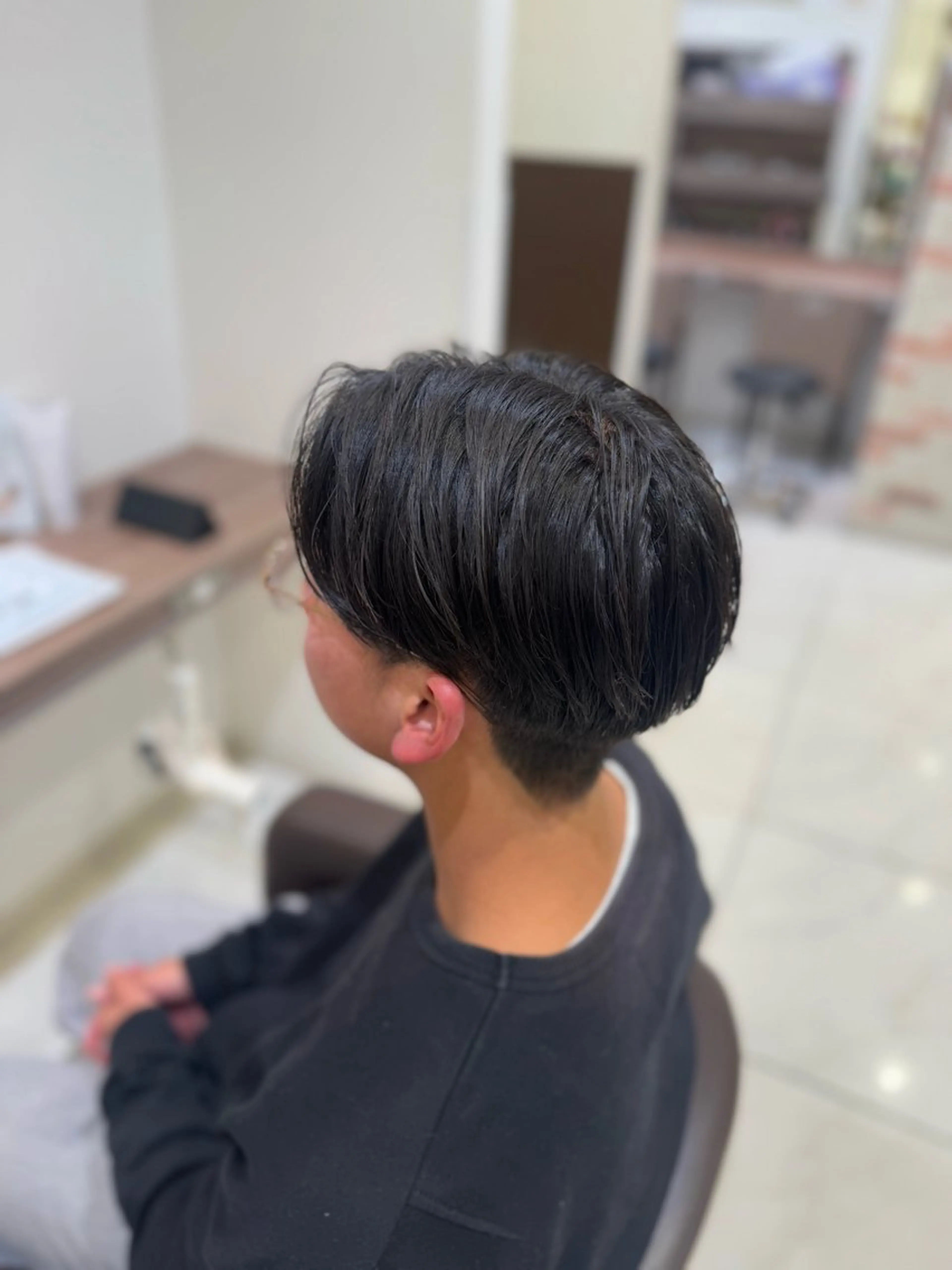 ショート メンズ 🕯コバ/レイヤー/ 透明感/縮毛🕯のヘアスタイル