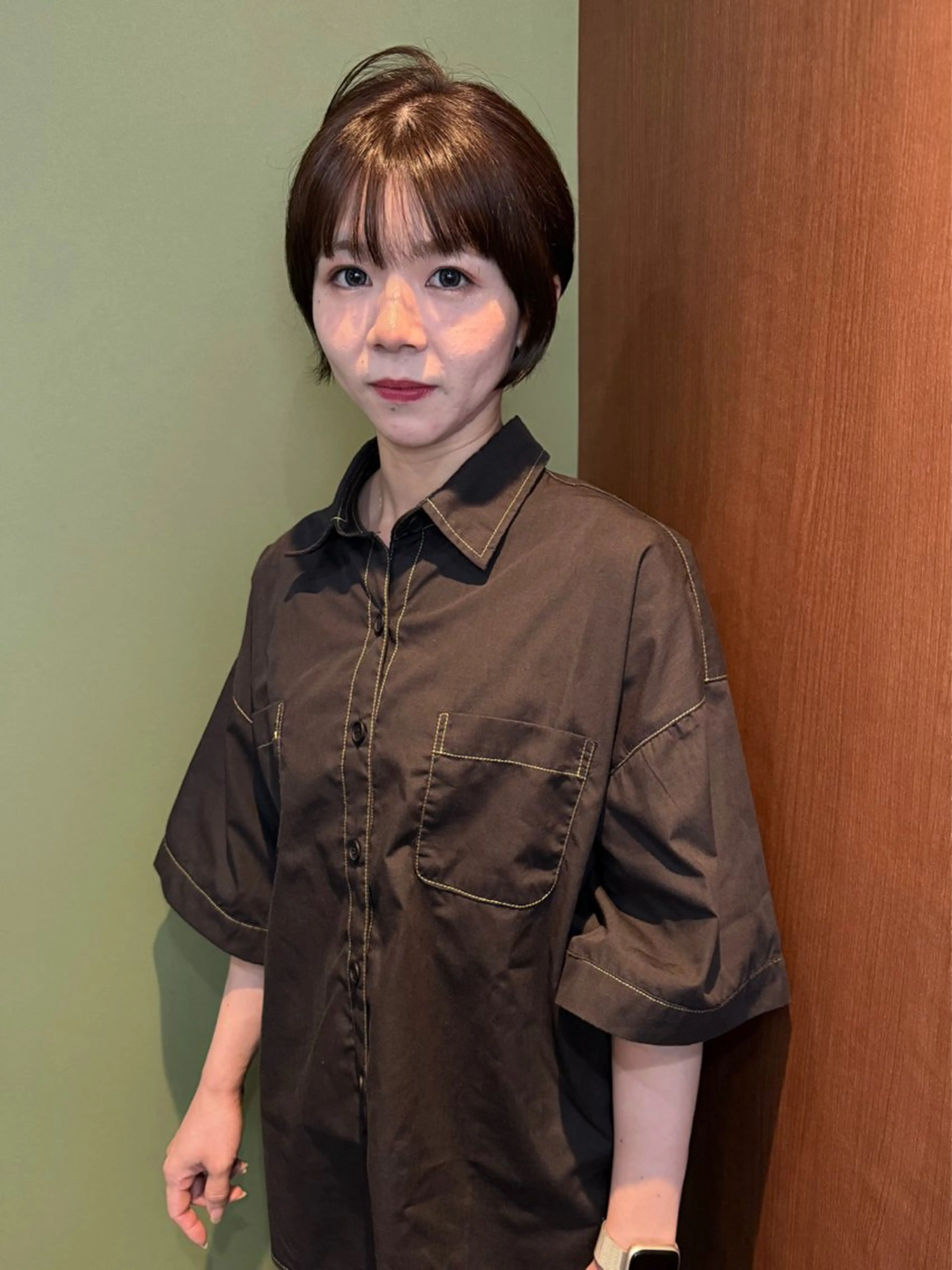 ショート カラー カット ヘアカラー 縮毛矯正 トリートメント mai / linoah˚✧のヘアスタイル