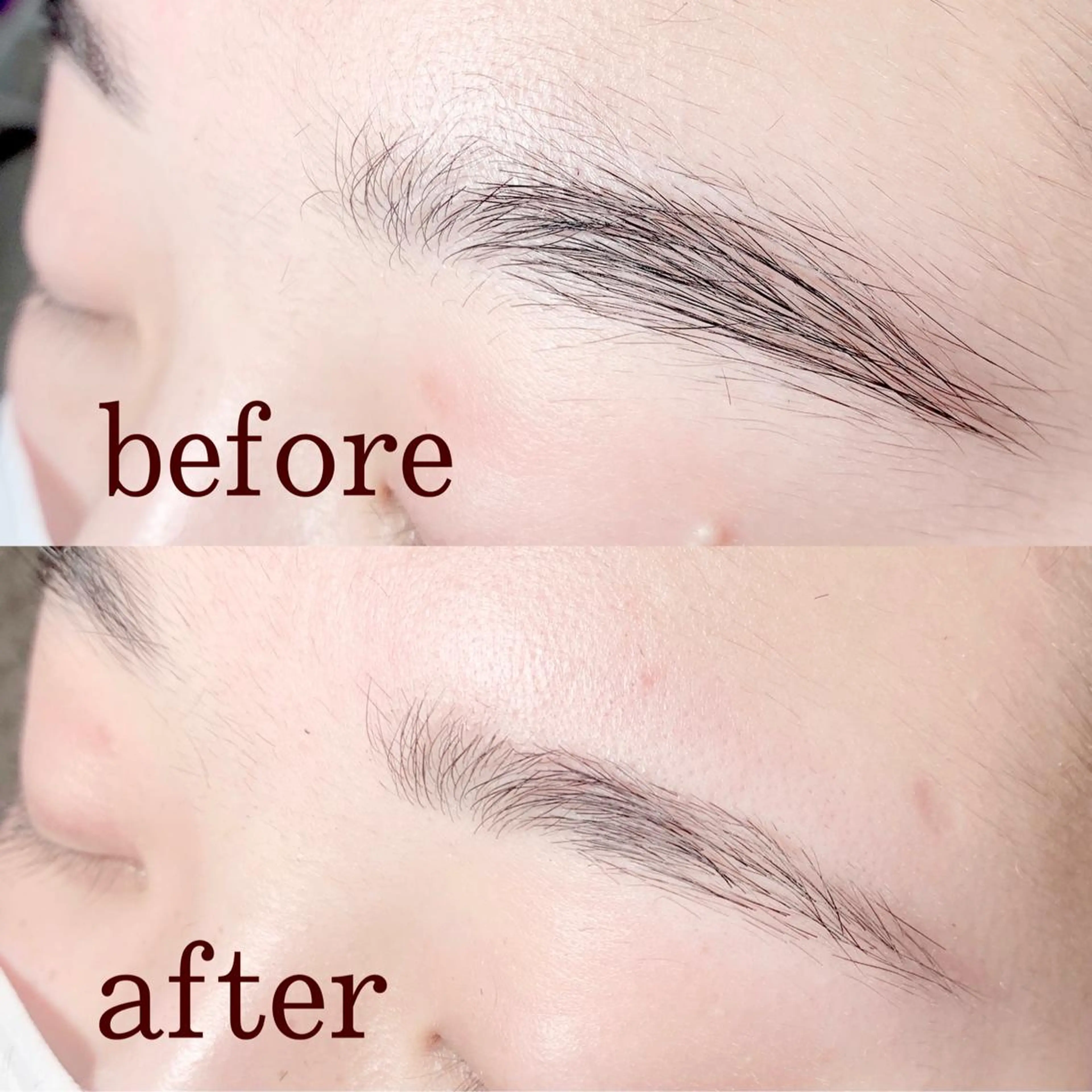 メンズ マツエク・マツパ Ray+beauty 住吉店 ＊ 桐山美優のマツエク・マツパデザイン